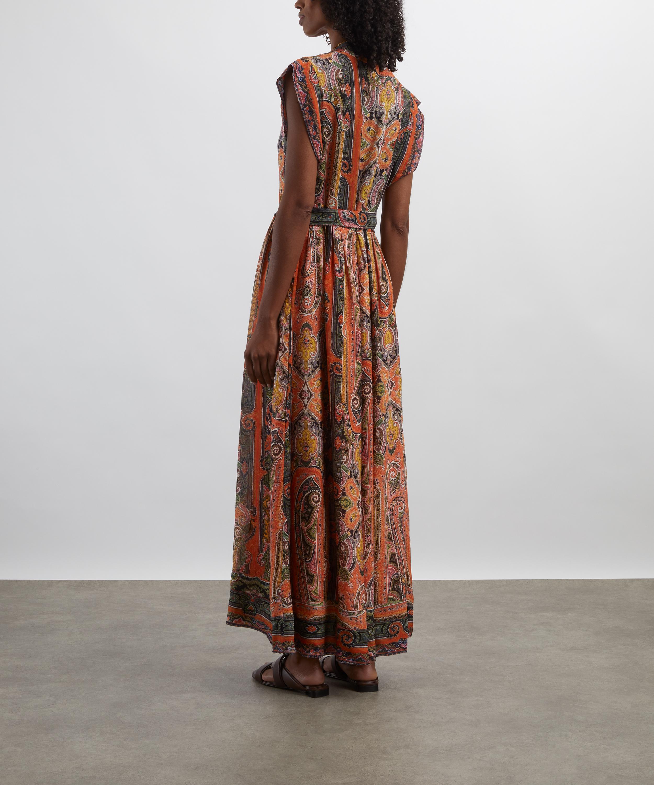 Isabel Marant - Melissa Silk Maxi Dress image number 3