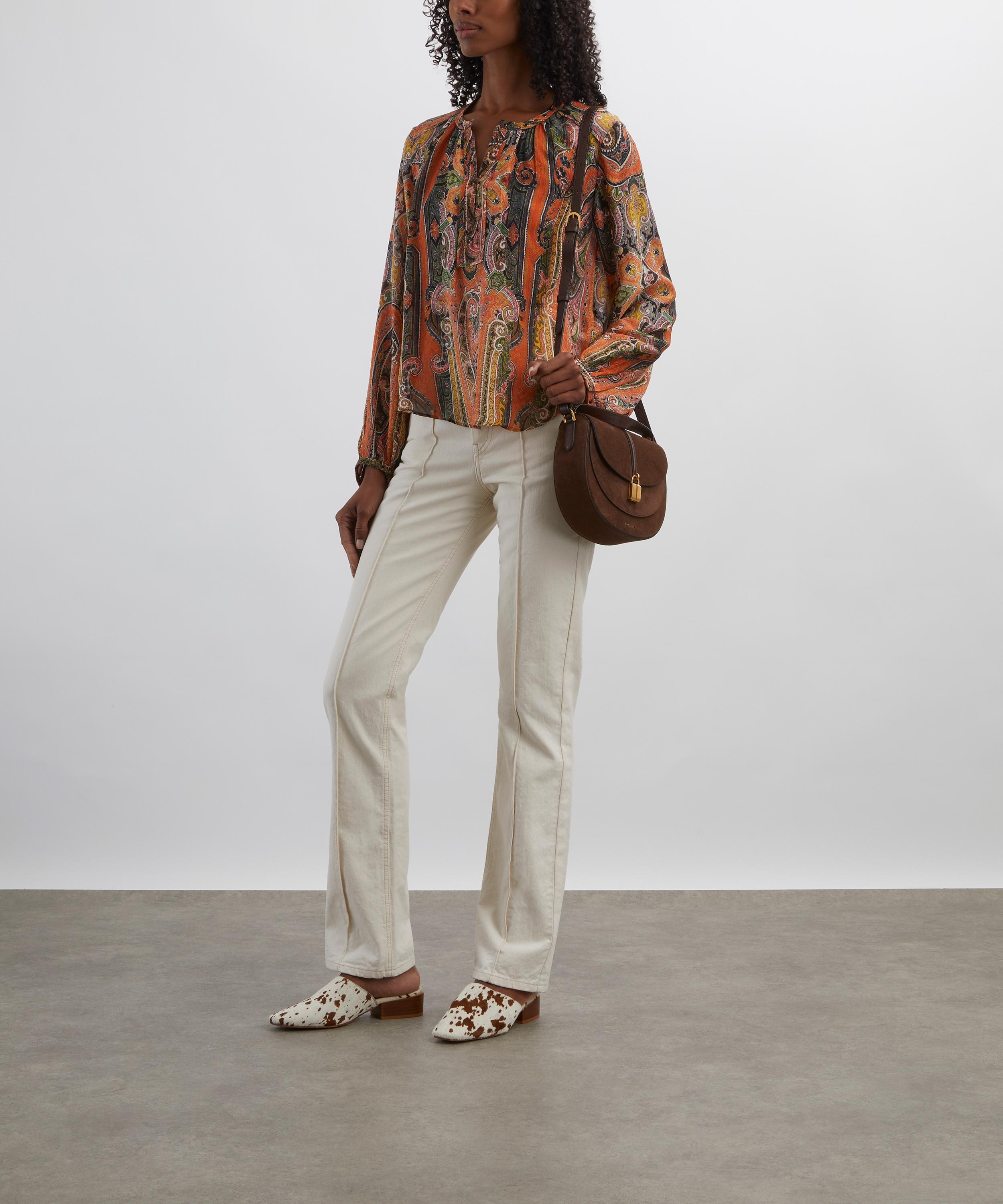 Isabel Marant - May Printed Silk Blouse image number 1