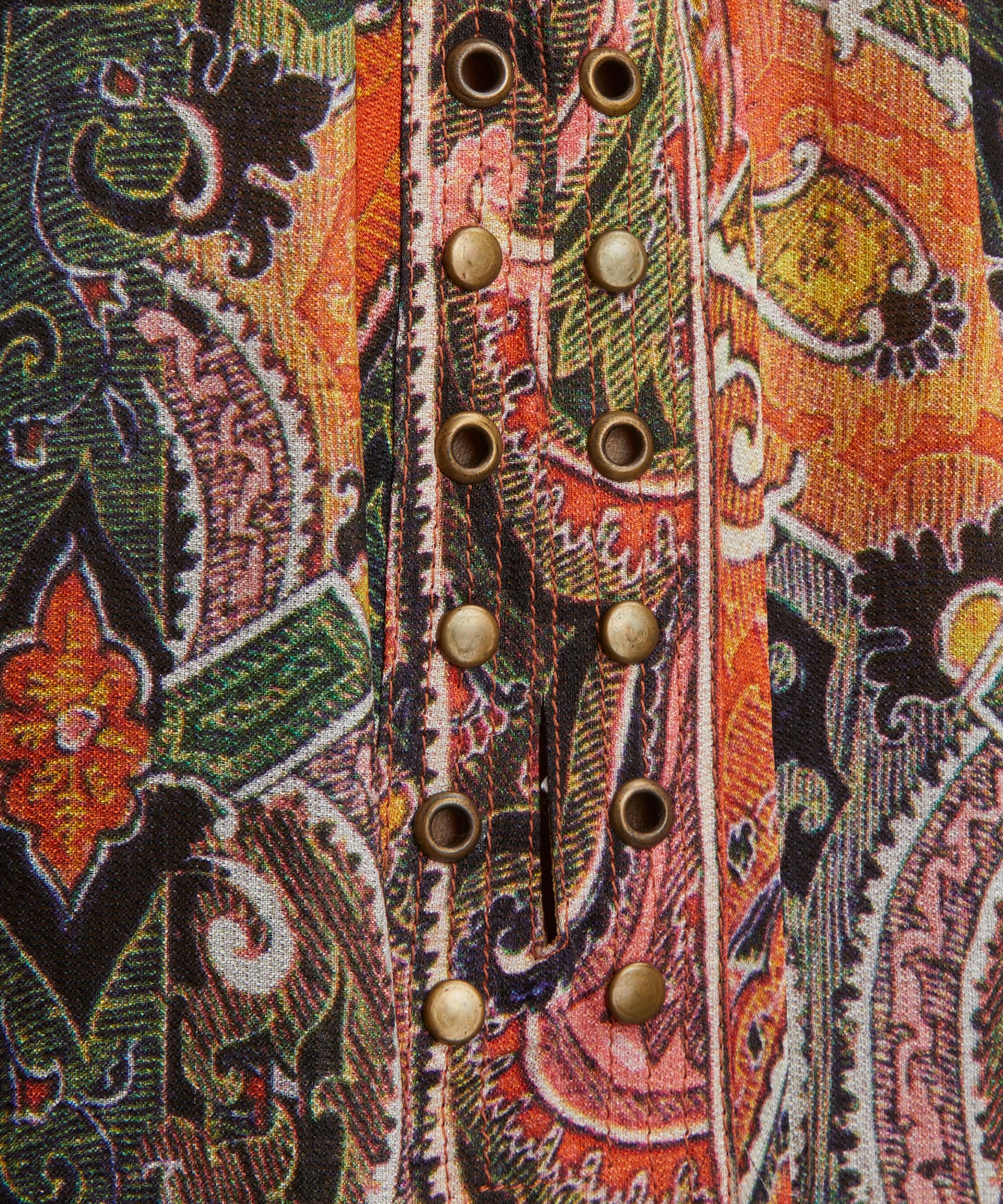 Isabel Marant - May Printed Silk Blouse image number 4