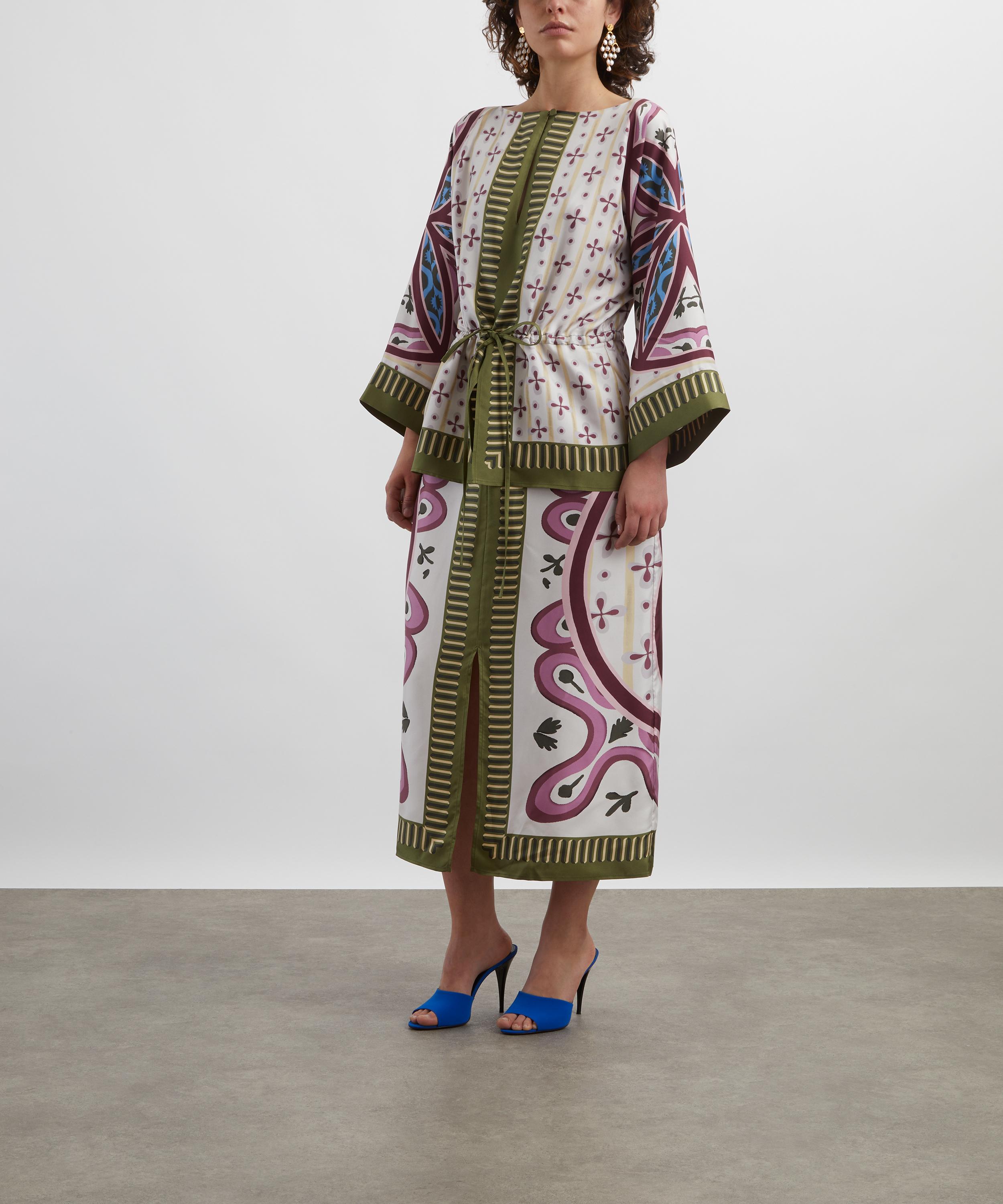 La DoubleJ - Apericena Silk Twill Dress image number 2