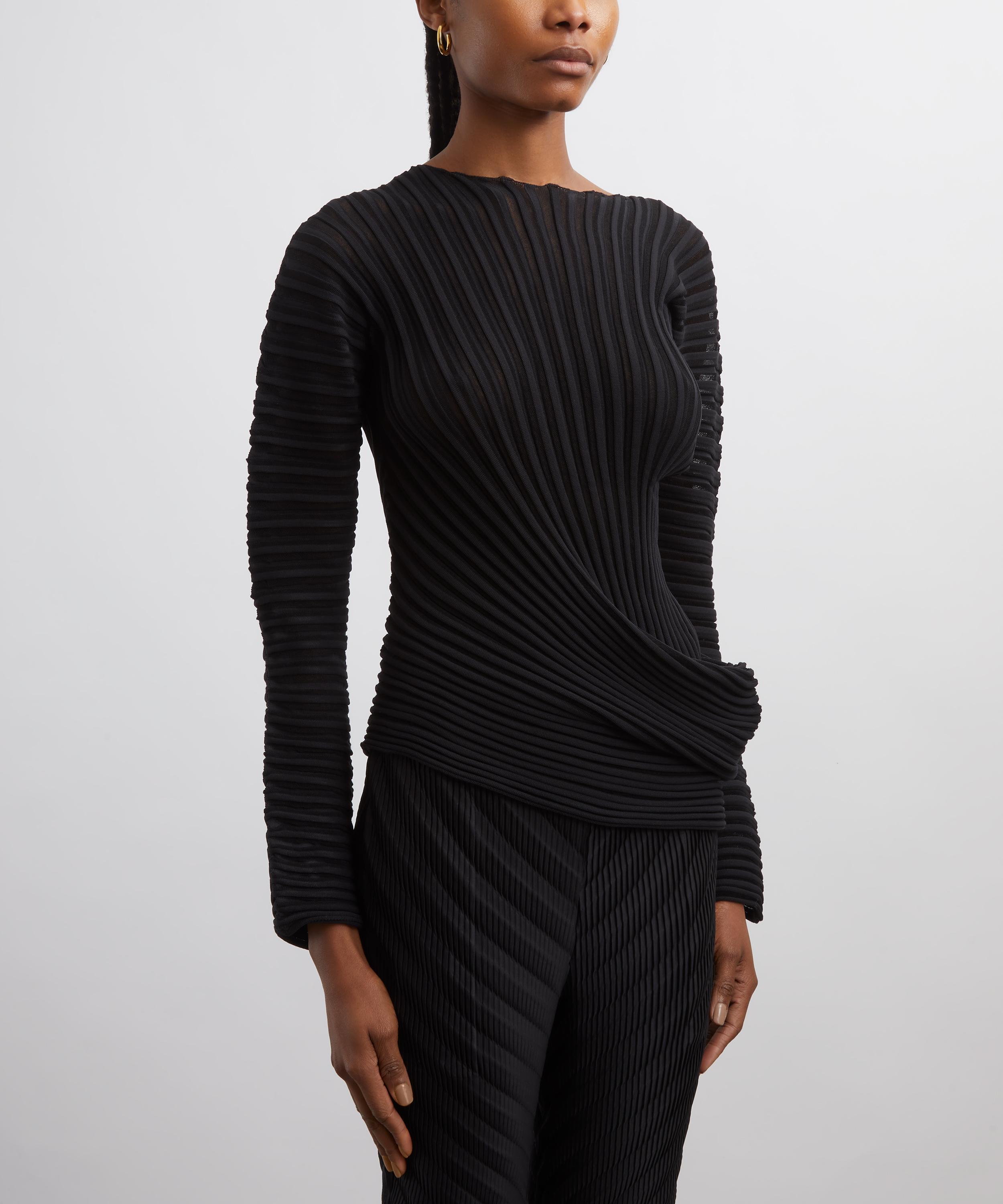 Issey Miyake - Black STREAM Top image number 2