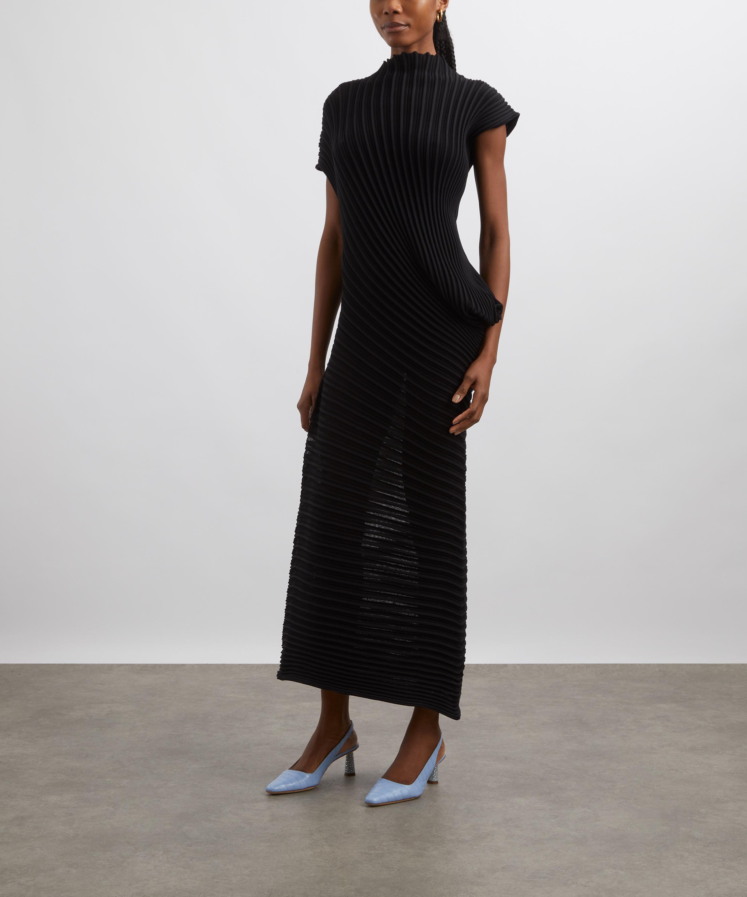 Issey Miyake - Black STREAM Maxi Dress image number 2