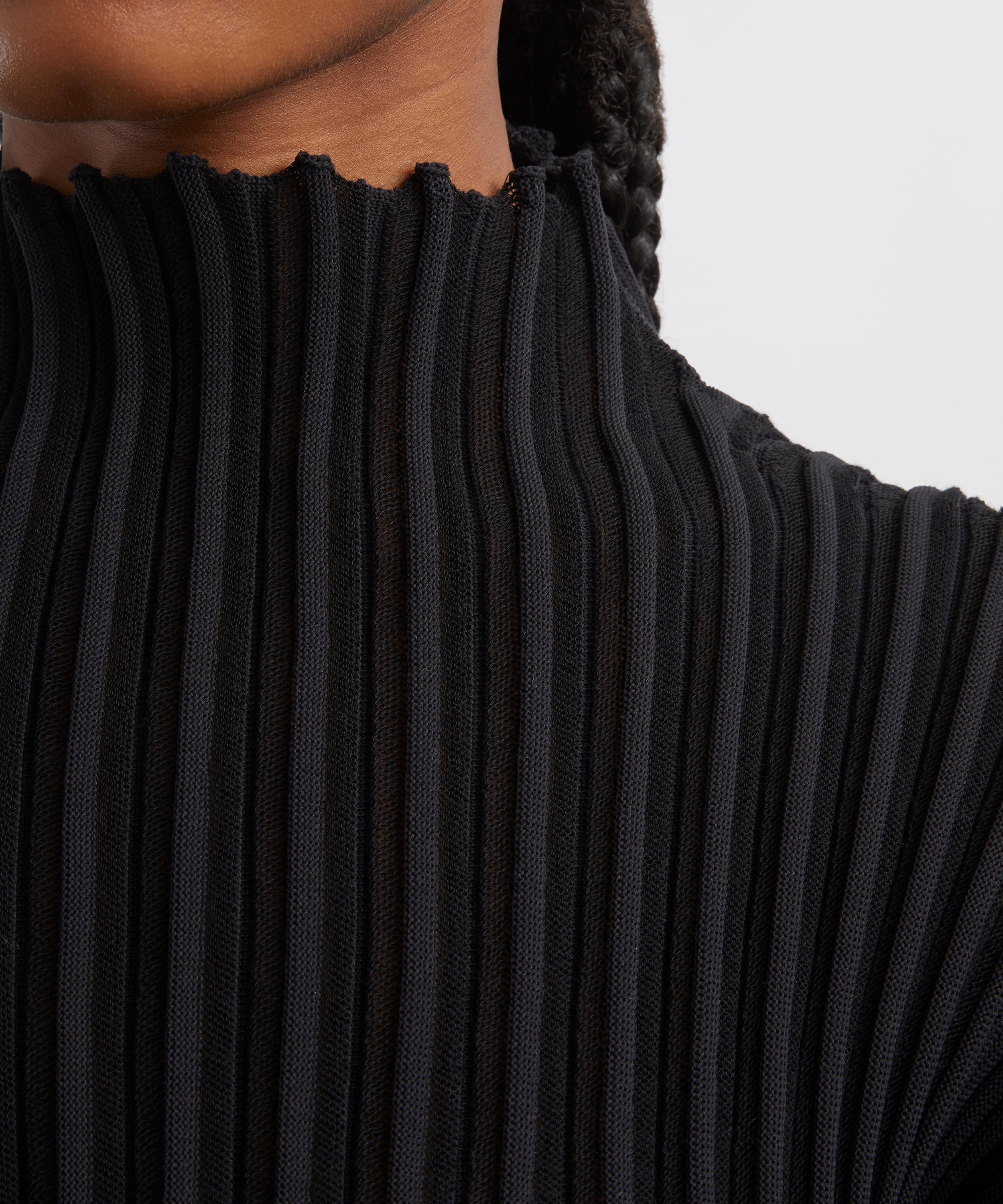 Issey Miyake - Black STREAM Maxi Dress image number 4