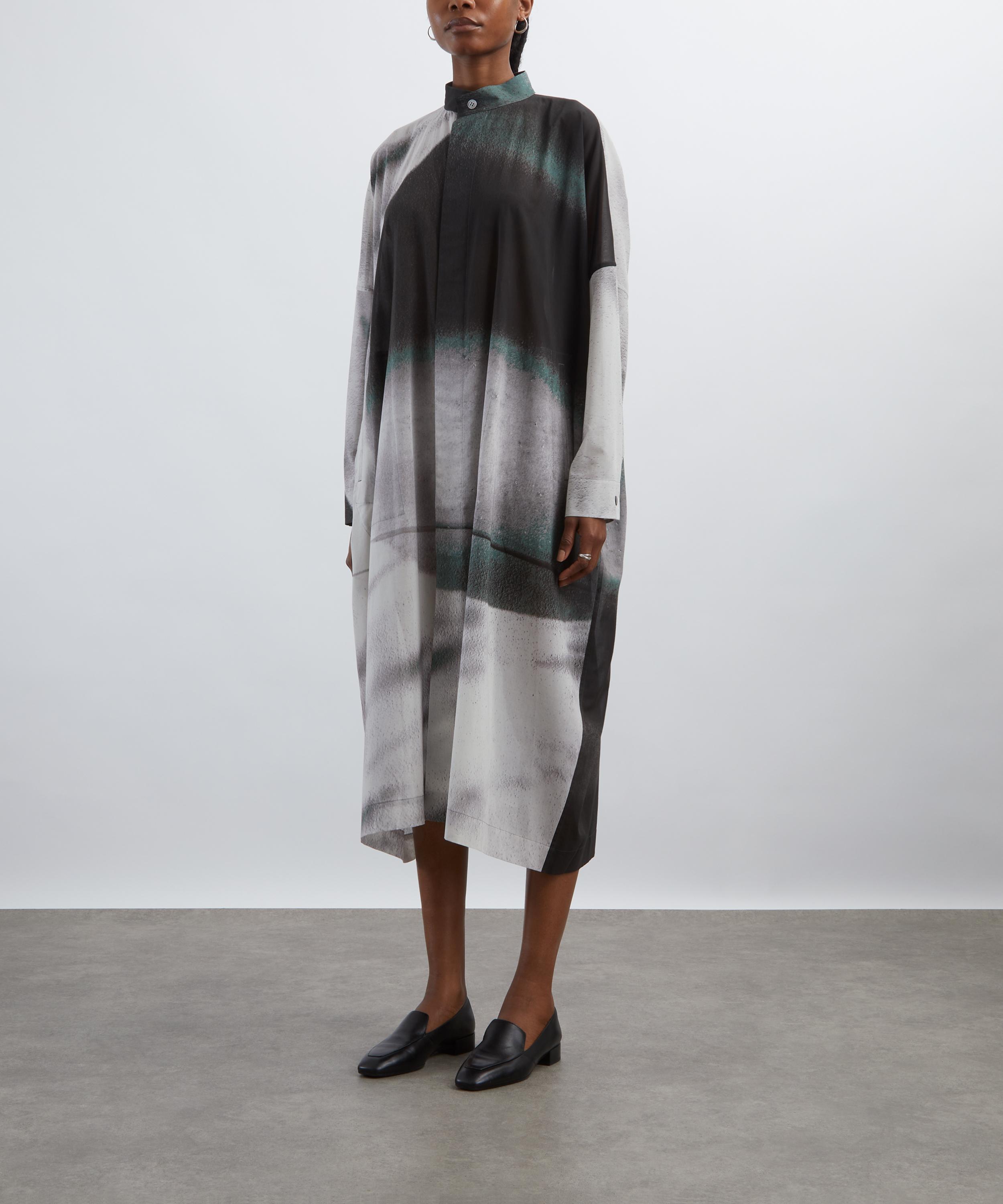 Issey Miyake - SHADOW STUDY Shirt Dress image number 2