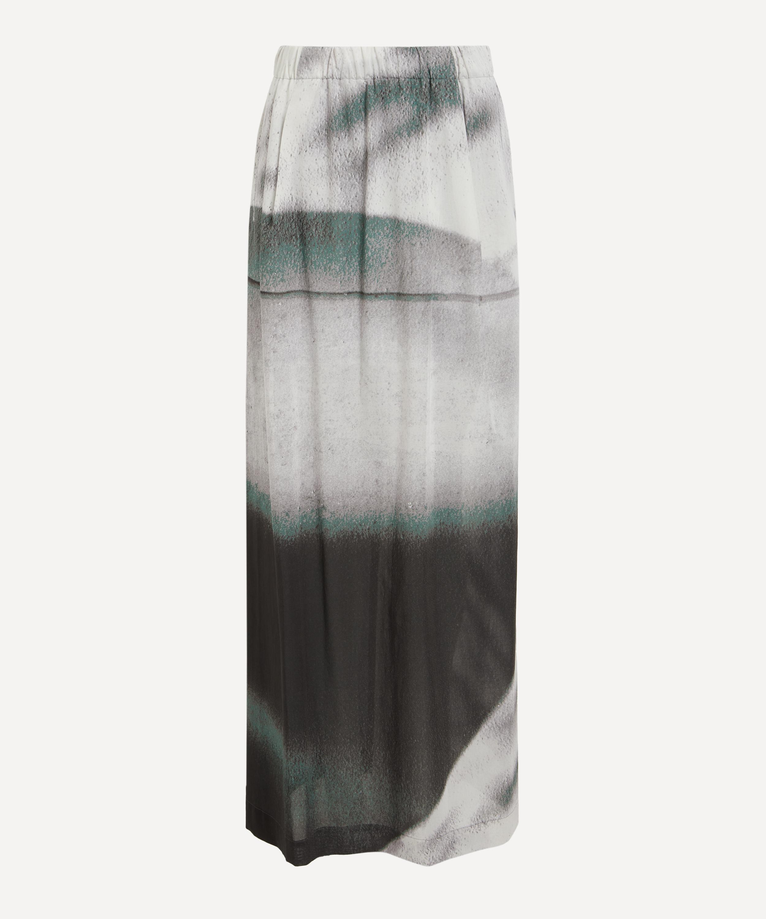 Issey Miyake - SHADOW STUDY Maxi Skirt
