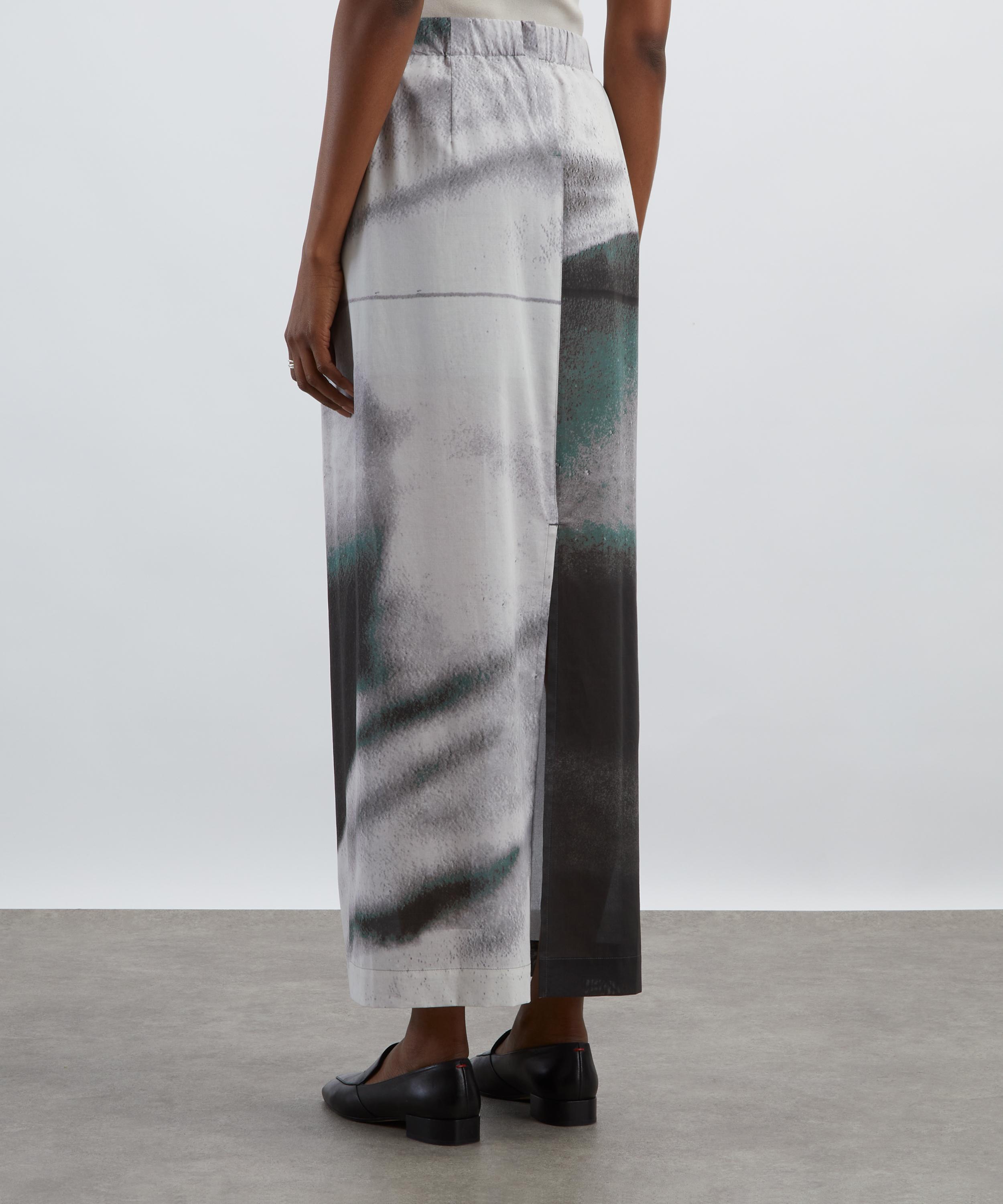 Issey Miyake - SHADOW STUDY Maxi Skirt image number 3