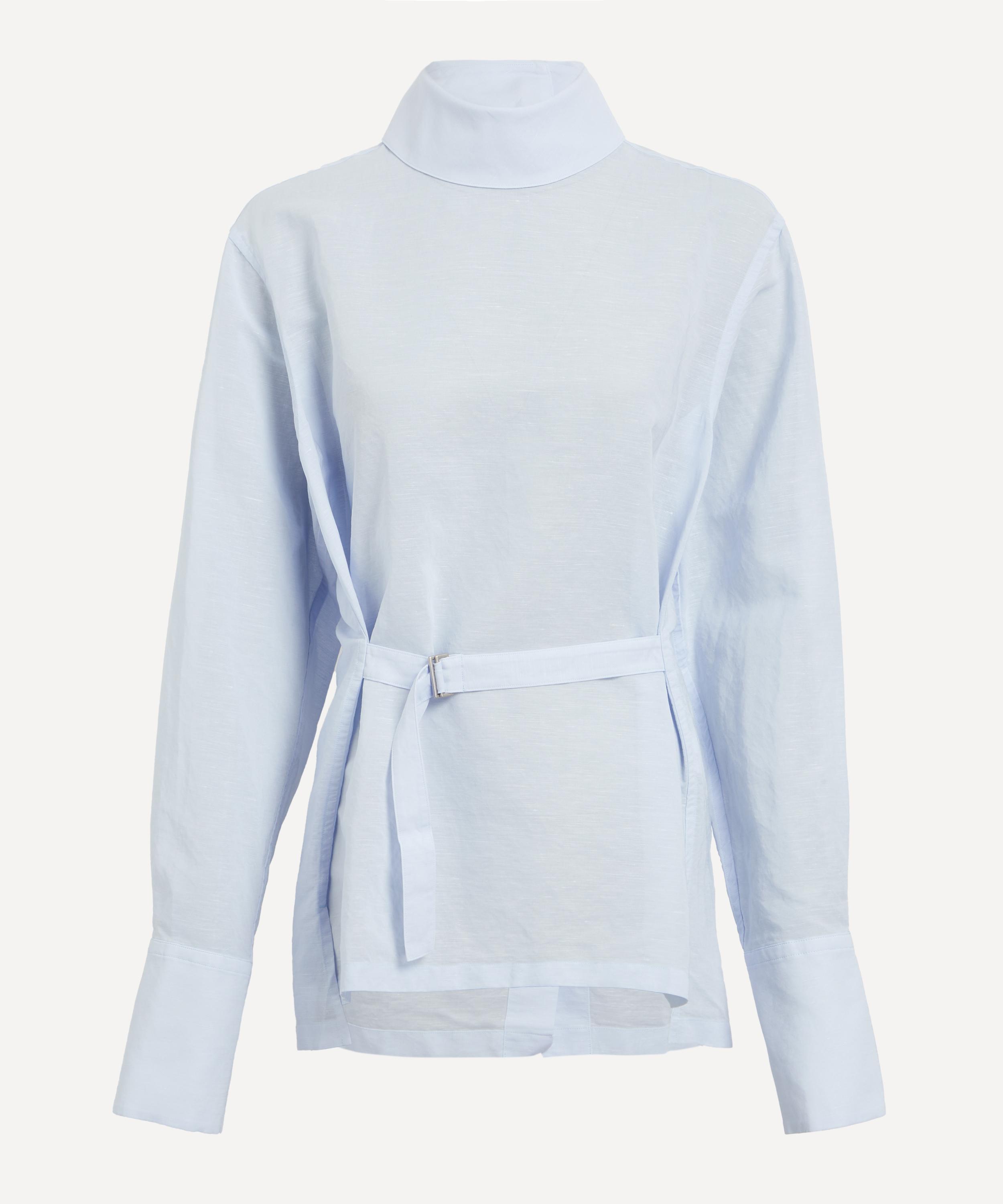 Issey Miyake - Nigella Blue PAPER-ESQUE U Shirt