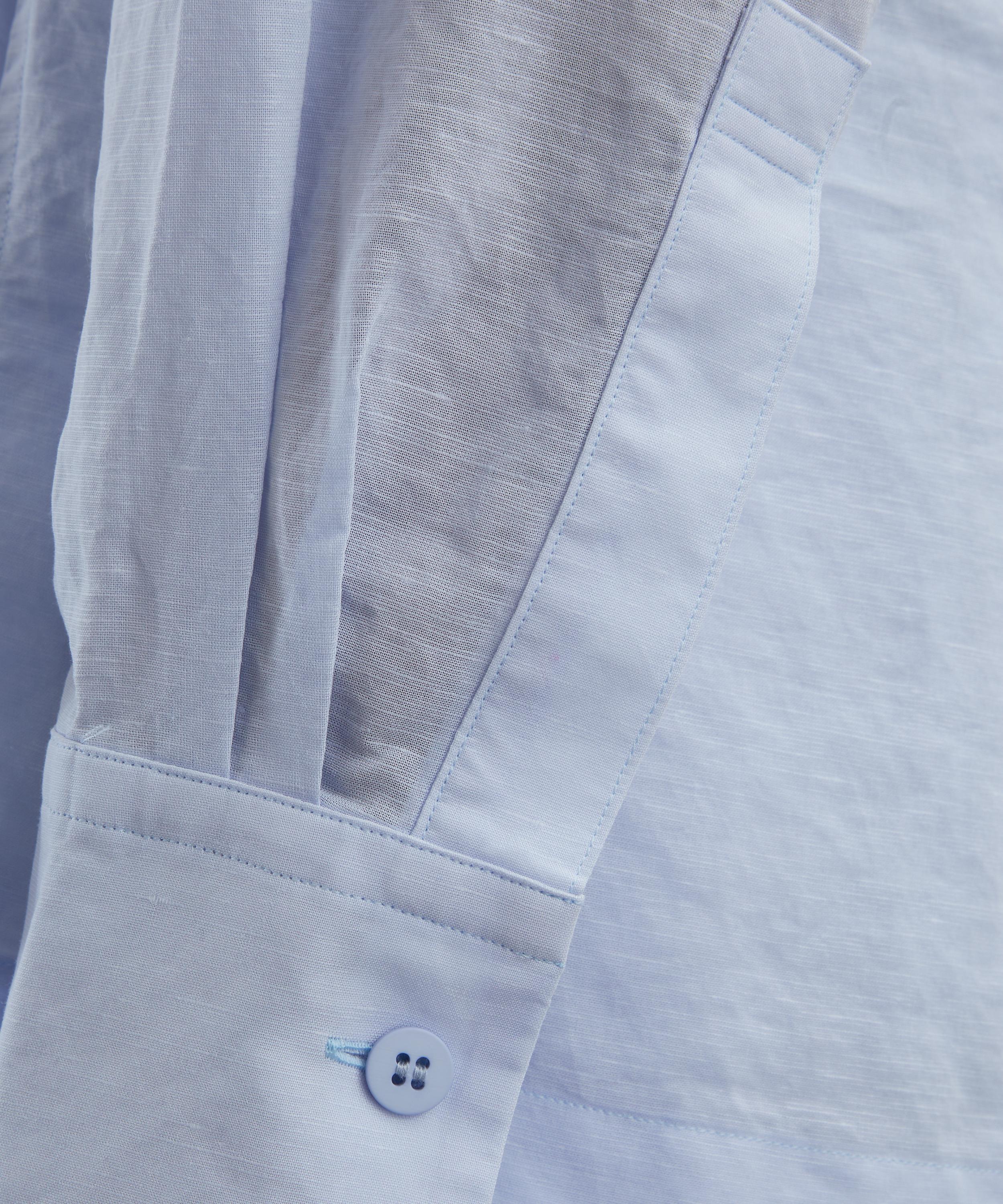 Issey Miyake - Nigella Blue PAPER-ESQUE U Shirt image number 4