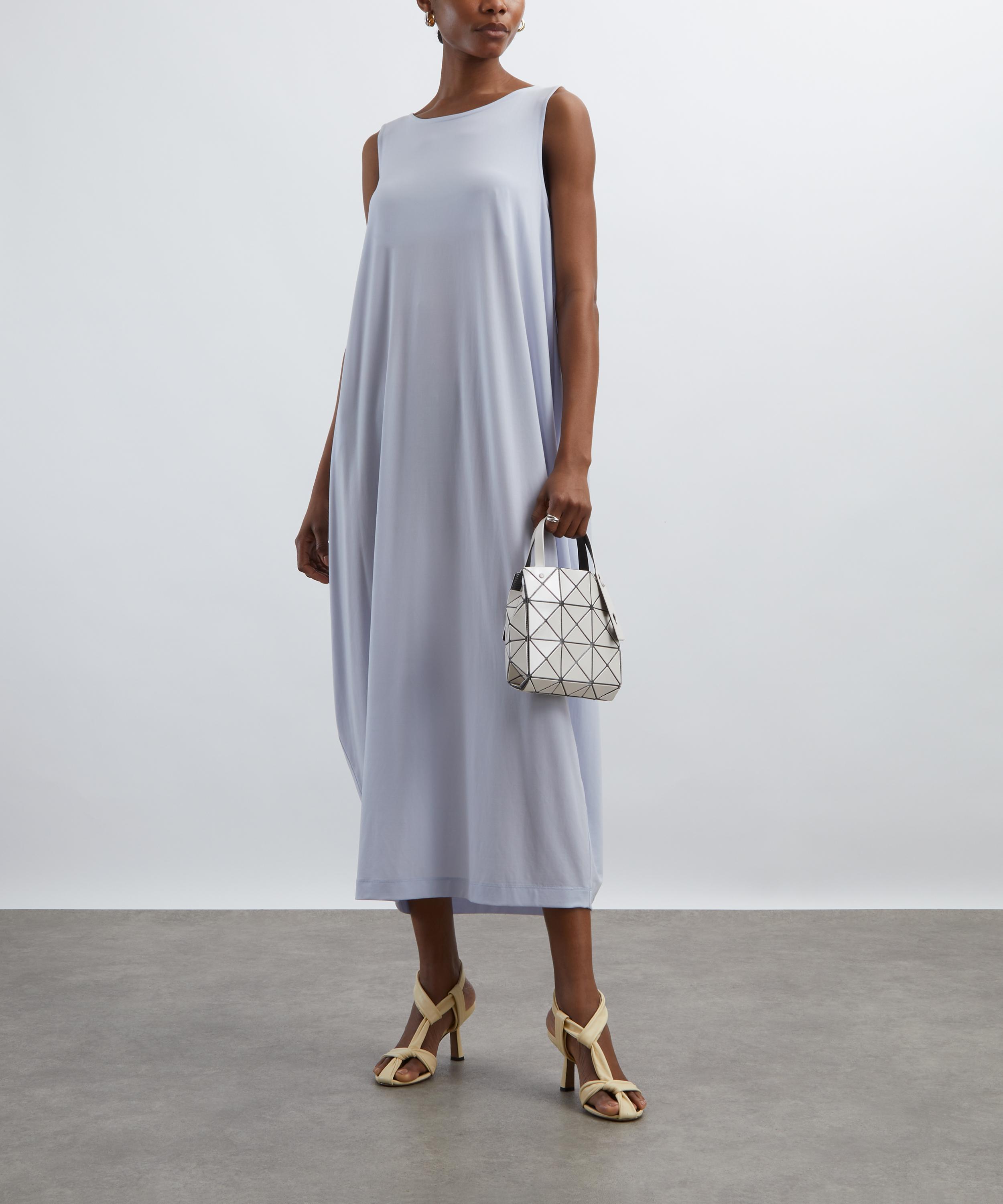 Issey Miyake - Nigella Blue DRAPE JERSEY-56 Midi Dress image number 1