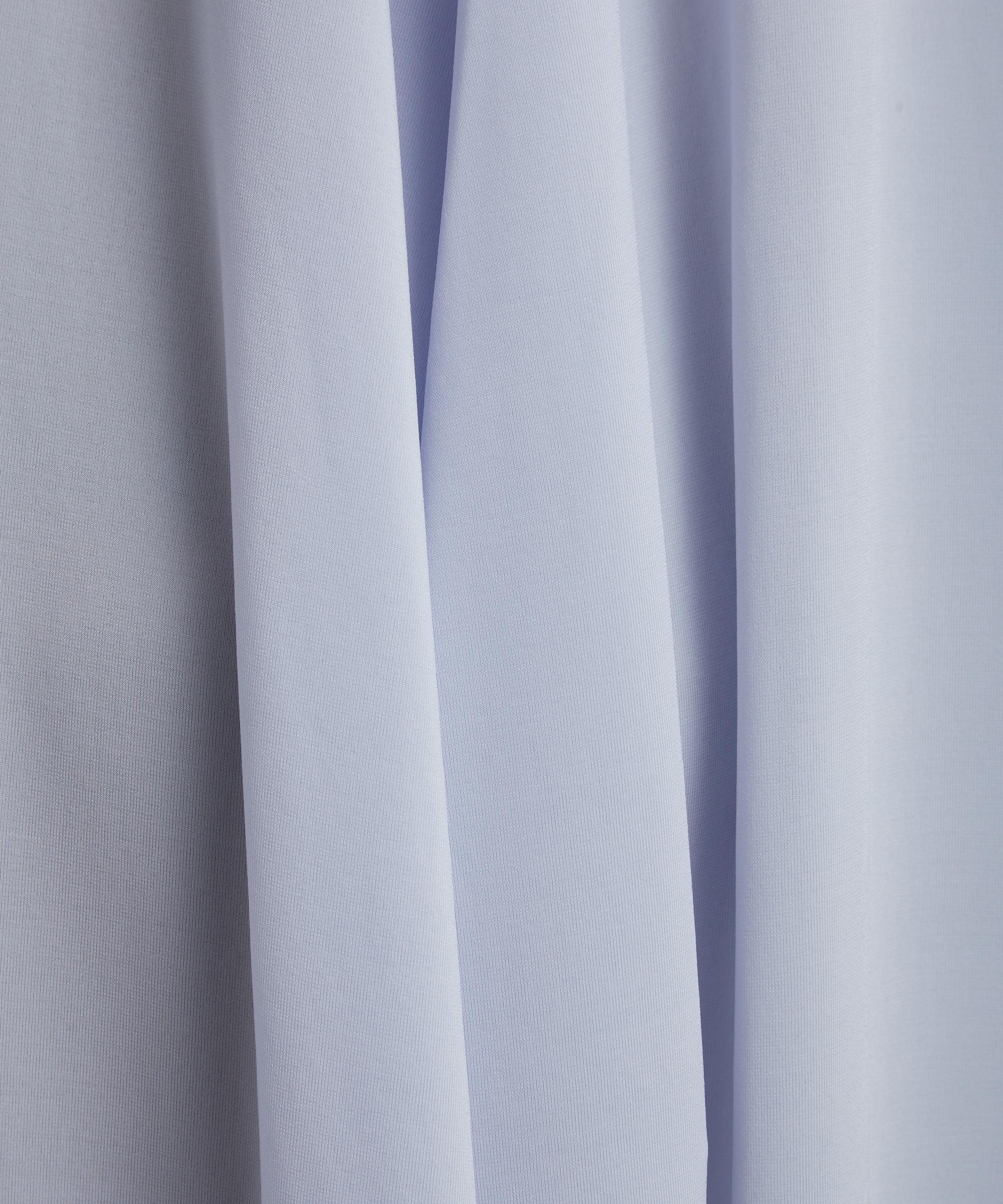 Issey Miyake - Nigella Blue DRAPE JERSEY-56 Midi Dress image number 4