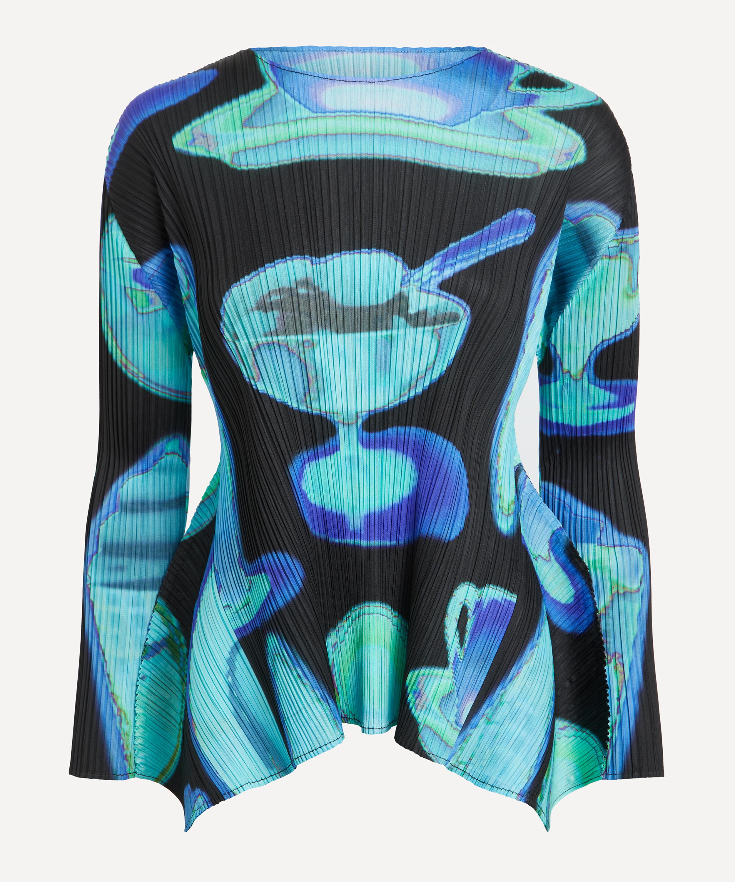 Issey Miyake - THERMAL FOODS Pleated Top image number 0