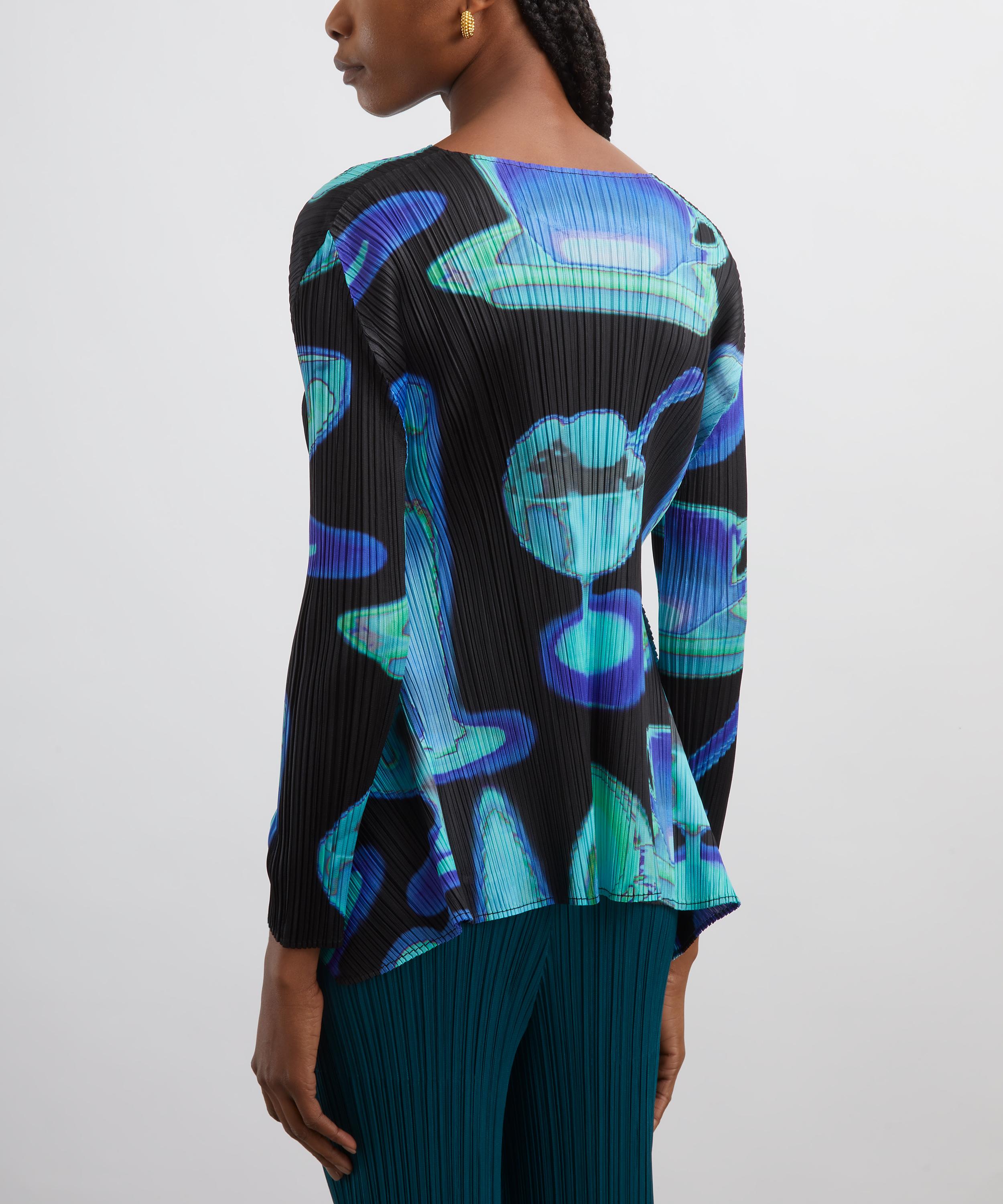 Issey Miyake - THERMAL FOODS Pleated Top image number 3