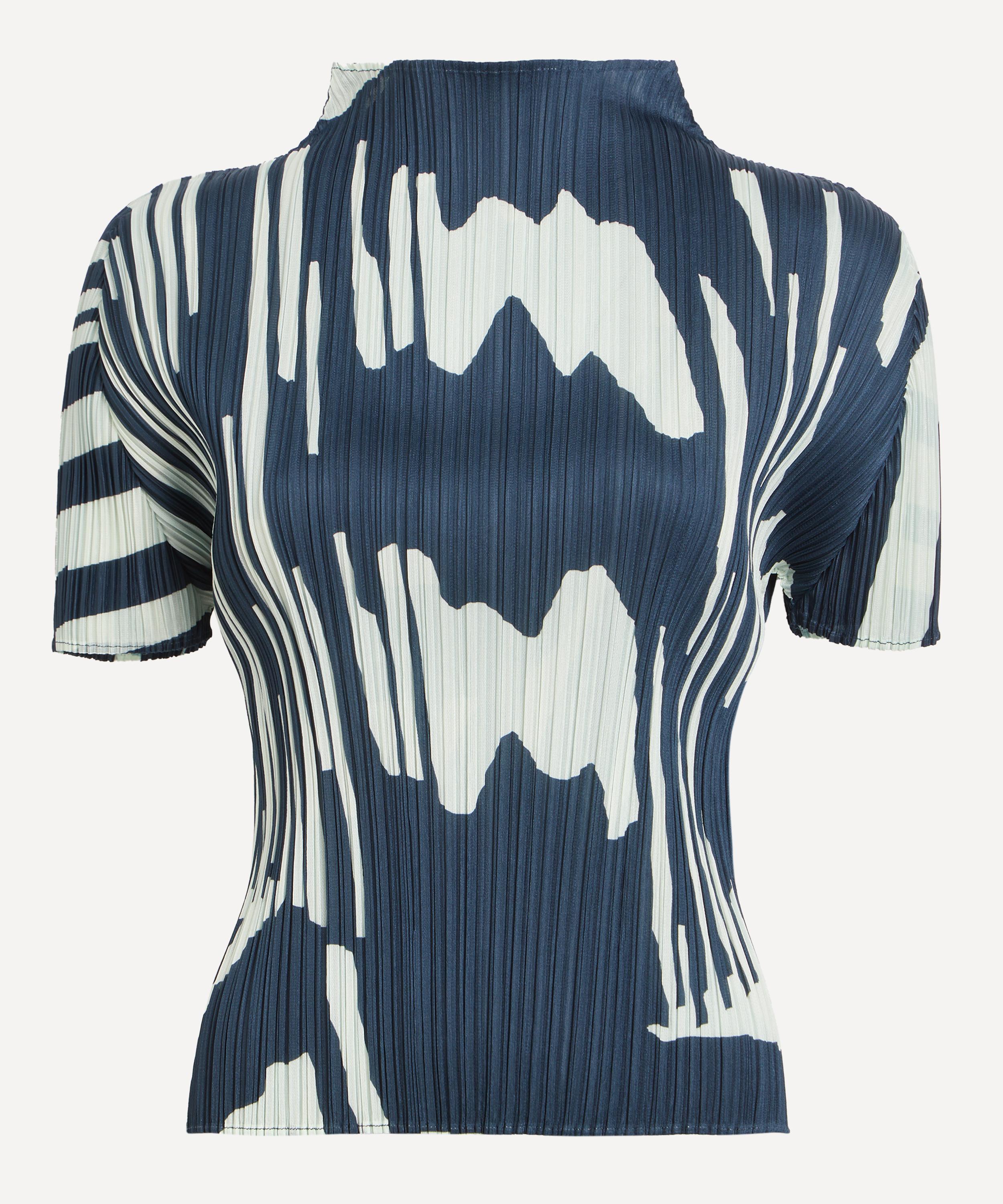 Pleats Please Issey Miyake - REFRACTION Pleated Top image number 0