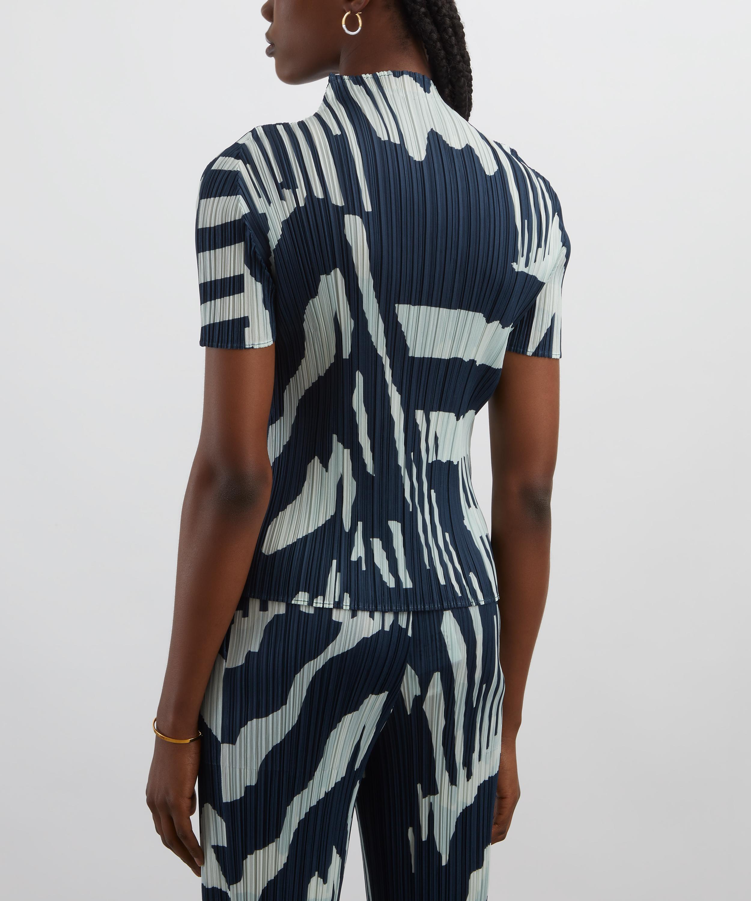 Pleats Please Issey Miyake - REFRACTION Pleated Top image number 3