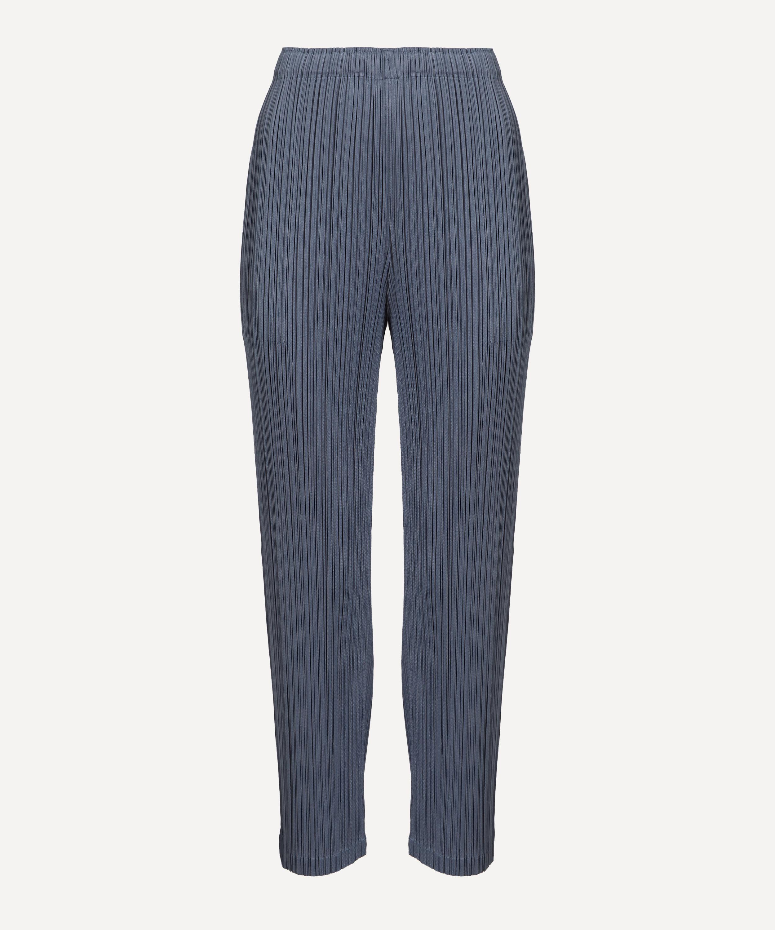 Pleats Please Issey Miyake - MONTHLY COLOURS: MAY Cropped Trousers image number 0