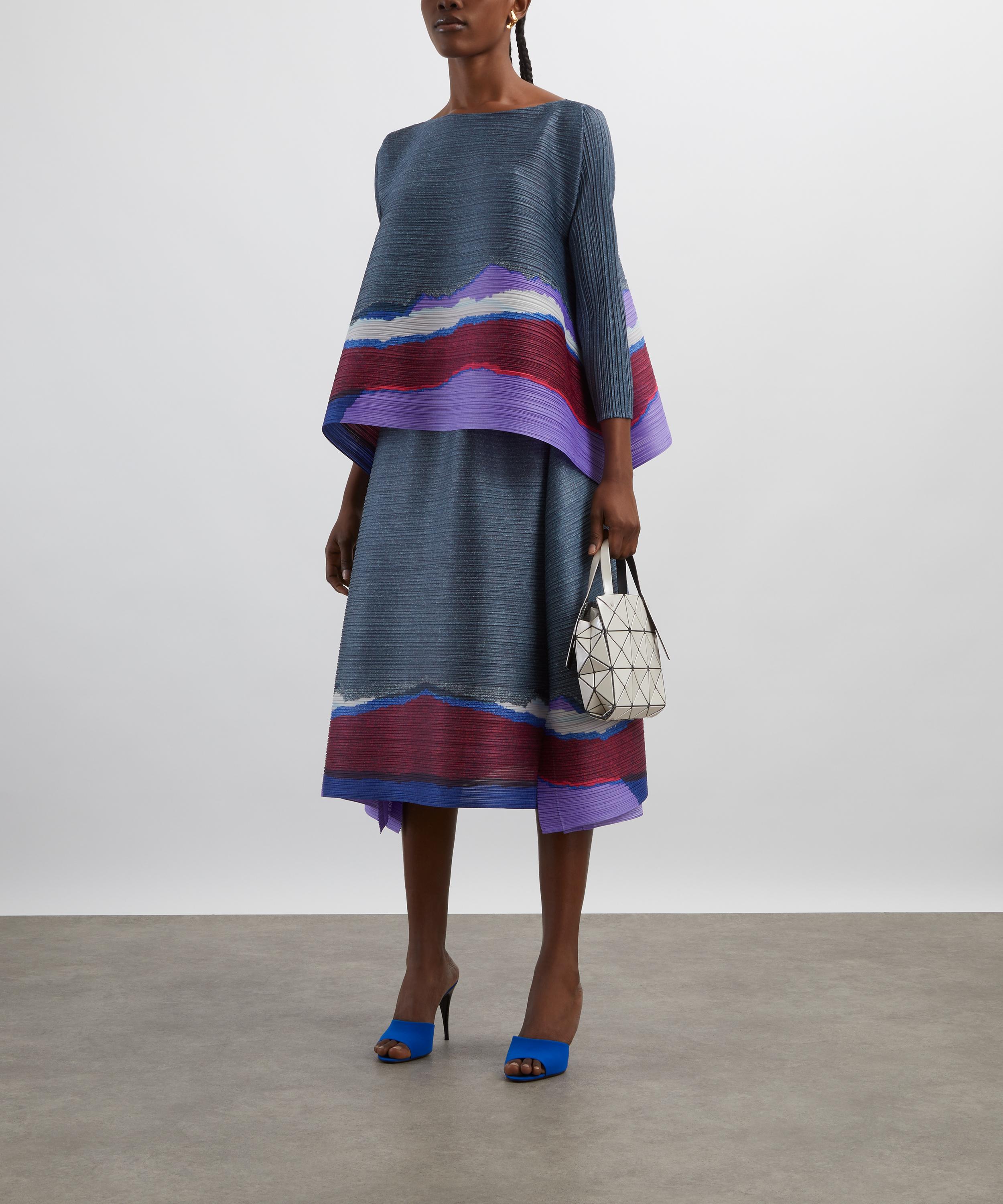 Pleats Please Issey Miyake - GRAINY COLOURS Pleated Top image number 1