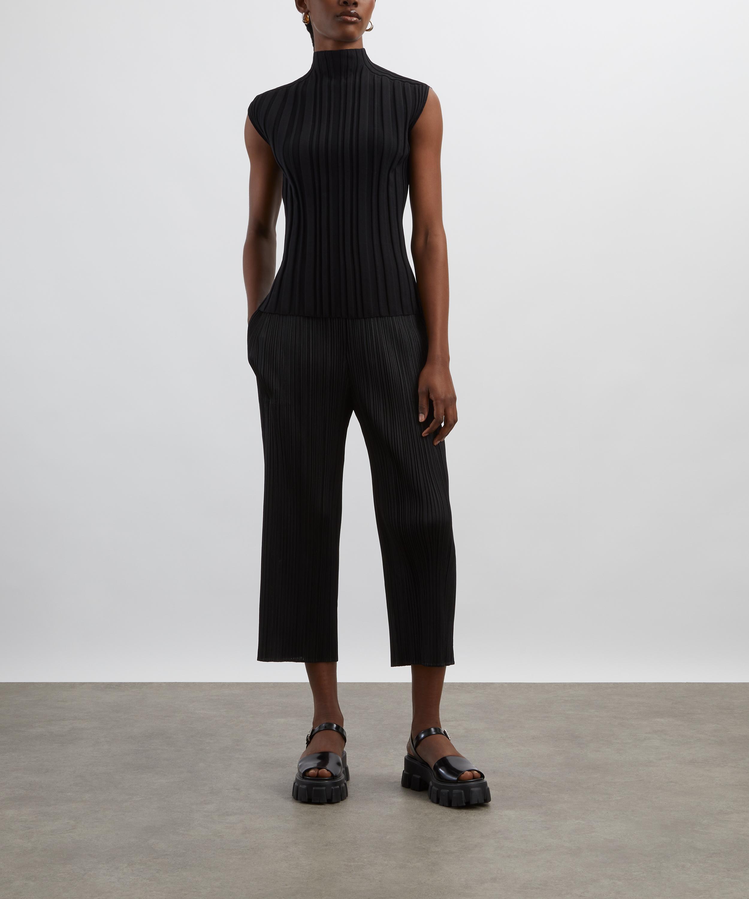 Pleats Please Issey Miyake - Rib-Knit Top image number 1