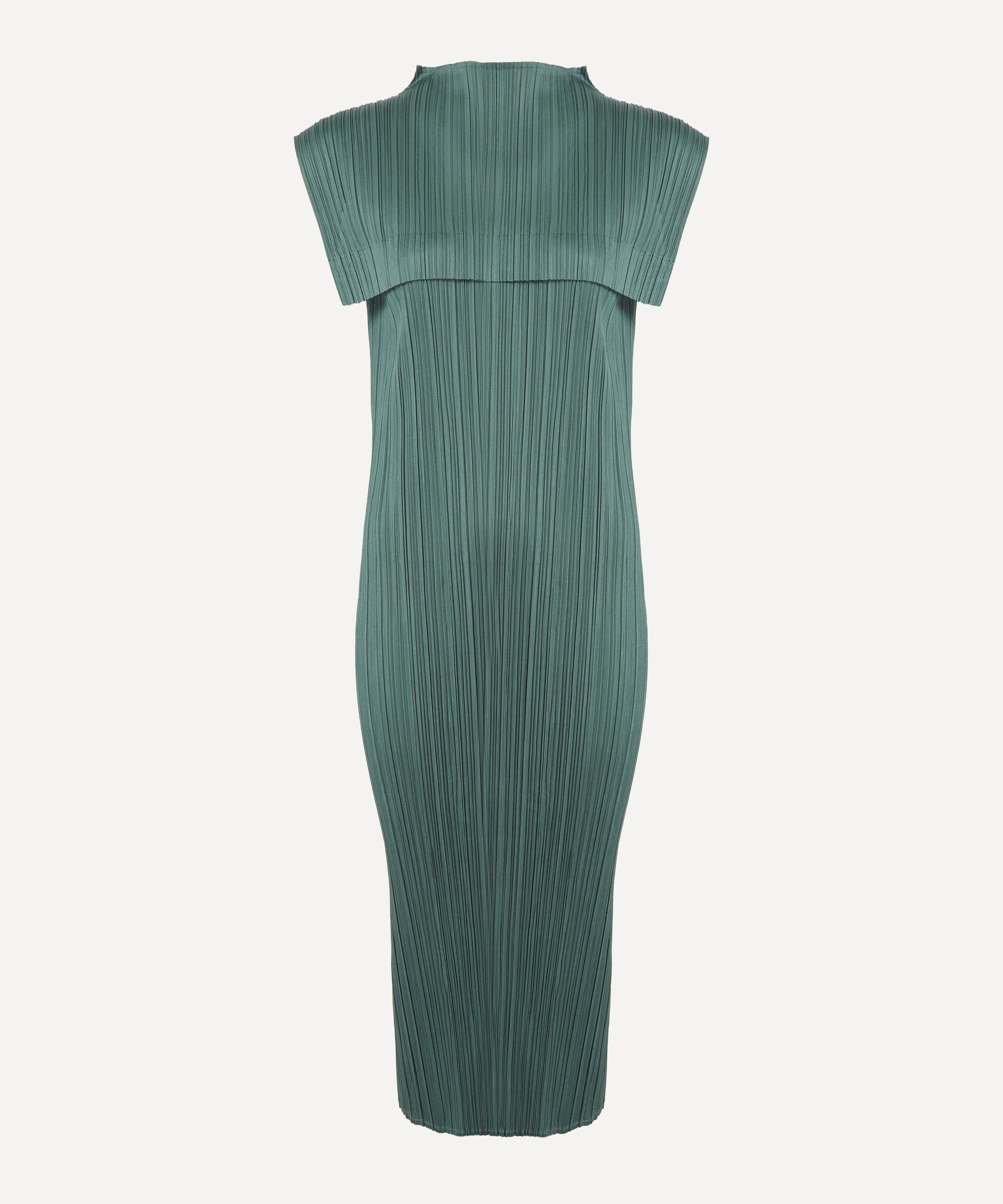 Pleats Please Issey Miyake - MONTHLY COLOURS: JUNE Midi Dress image number 0