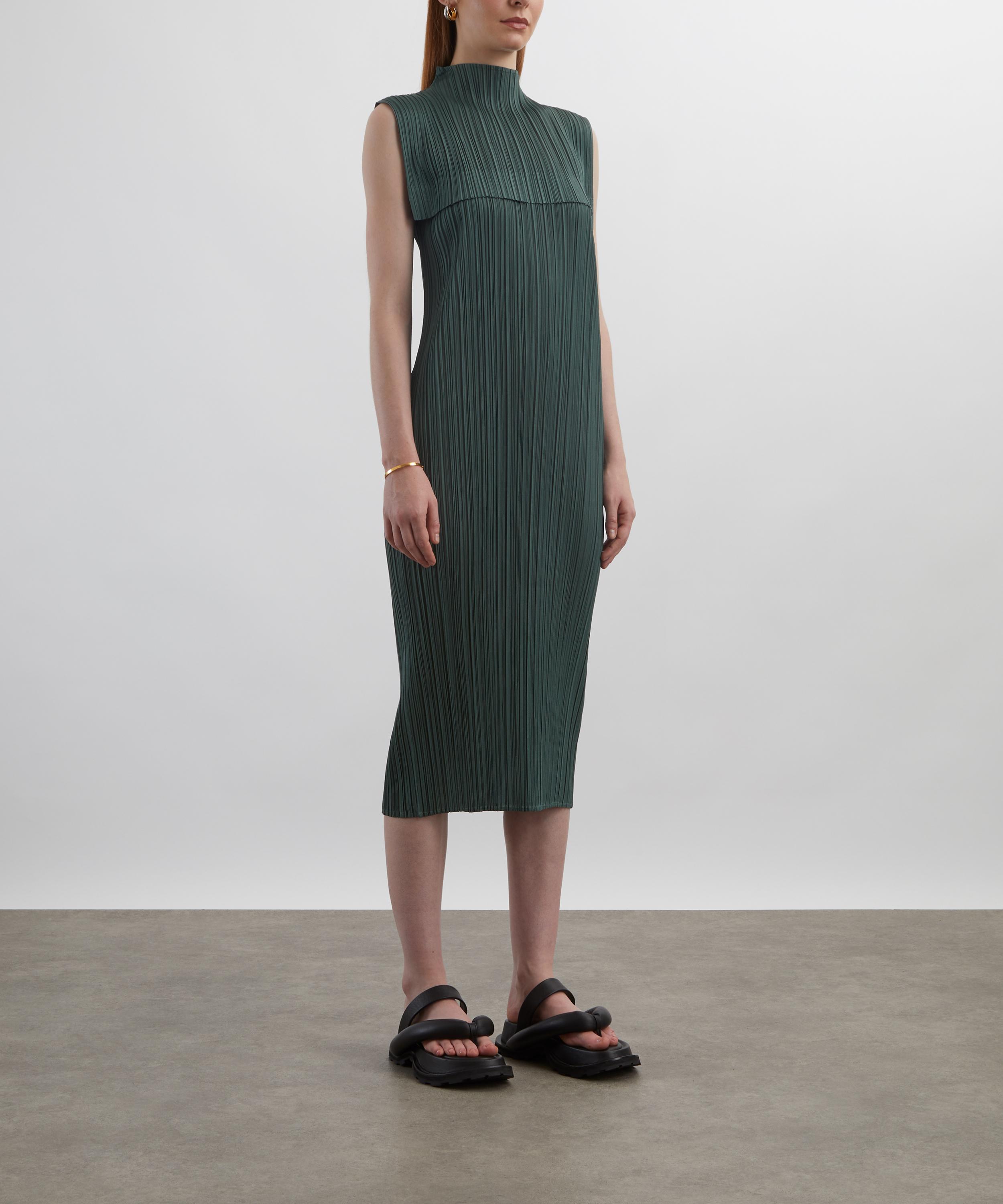 Pleats Please Issey Miyake - MONTHLY COLOURS: JUNE Midi Dress image number 2
