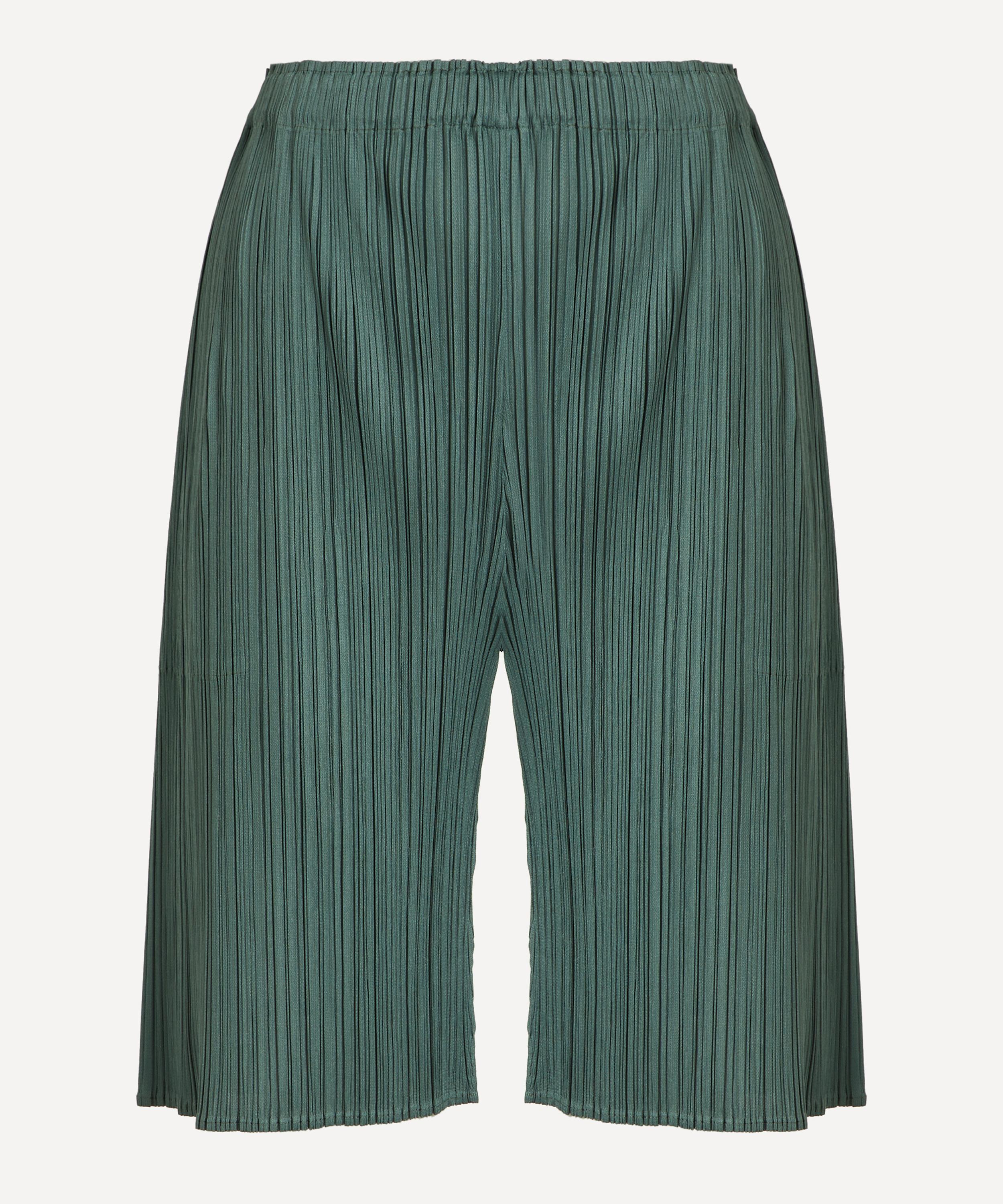 Pleats Please Issey Miyake - MONTHLY COLOURS: JUNE Pleated Shorts 