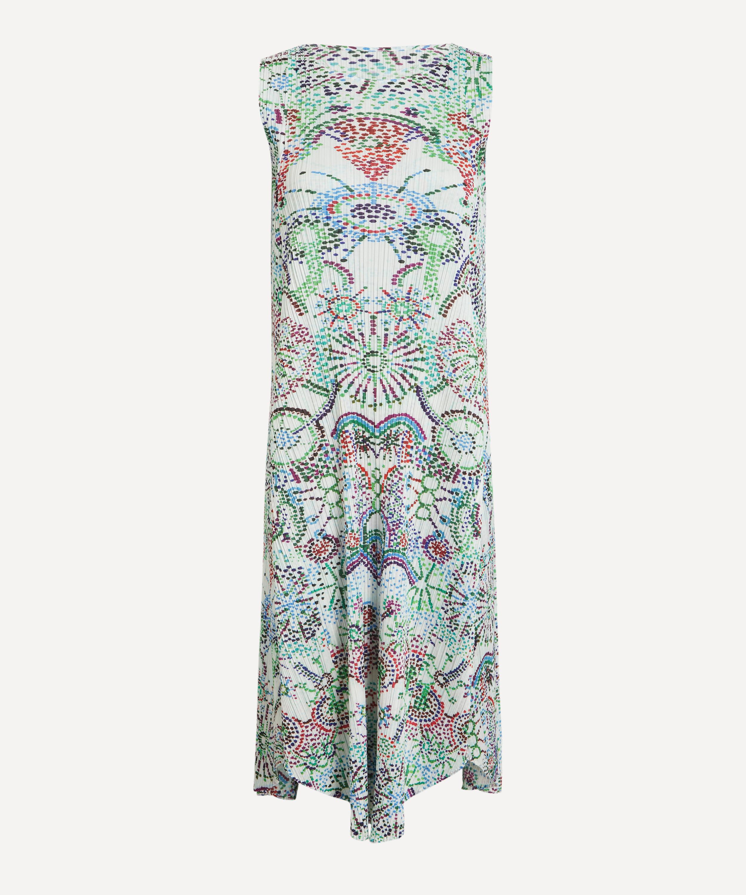 Pleats Please Issey Miyake - LIGHT FESTIVAL Pleated Midi Dress image number 0
