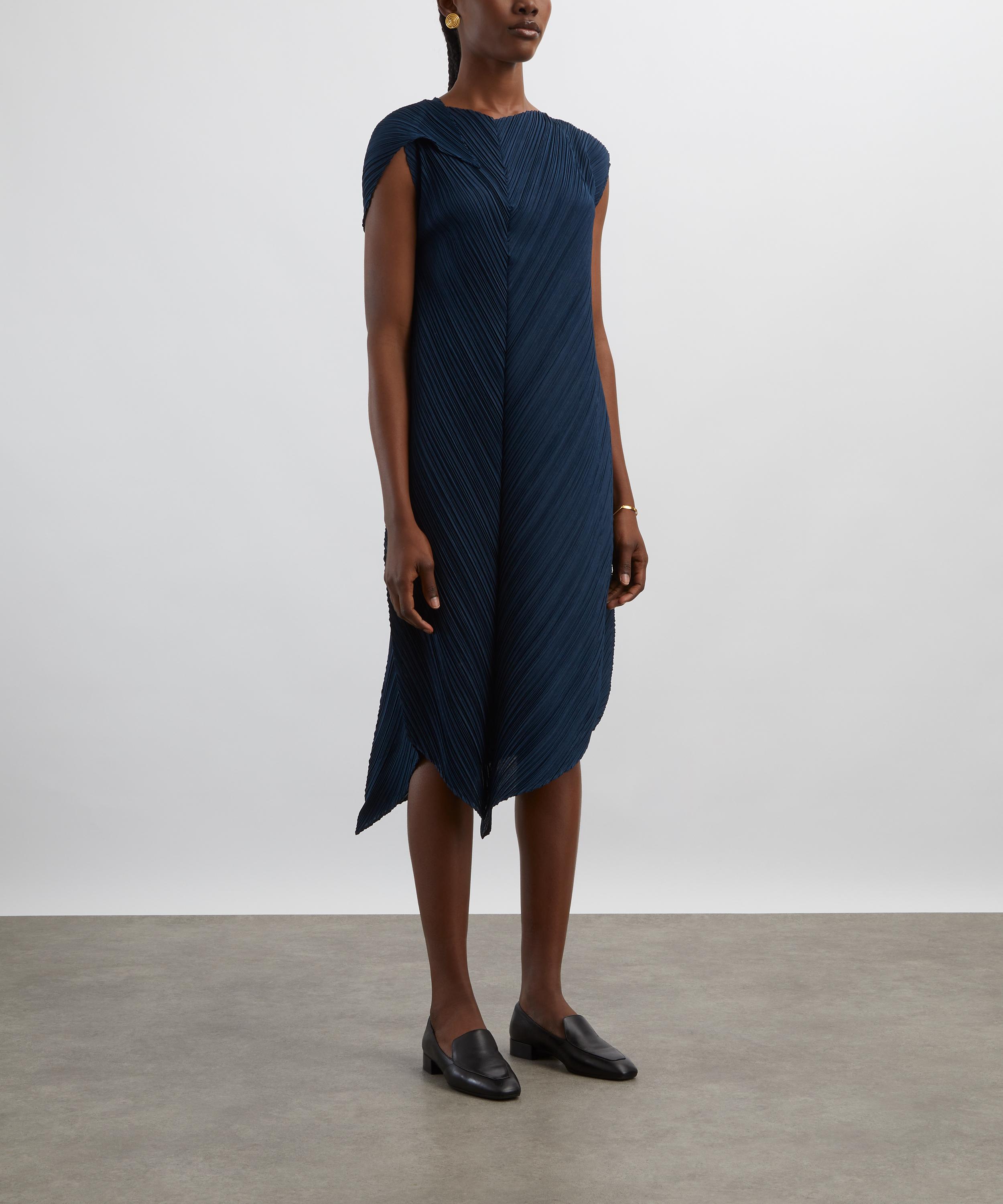 Pleats Please Issey Miyake - FLARE Pleated Midi Dress image number 2