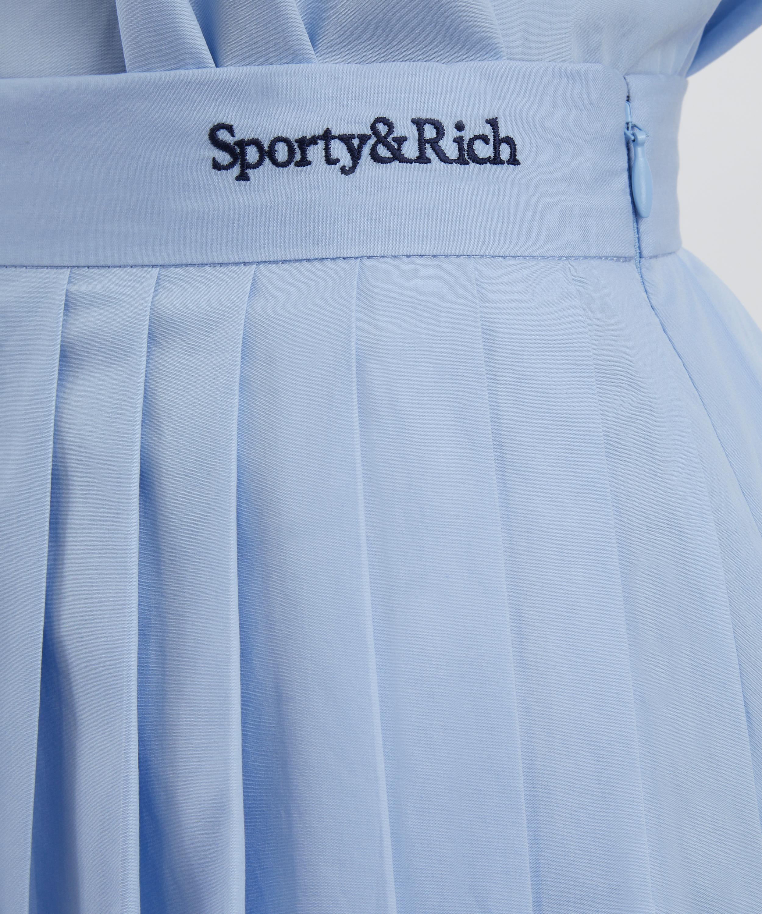 Sporty & Rich - Serif Logo Anais Skirt image number 4