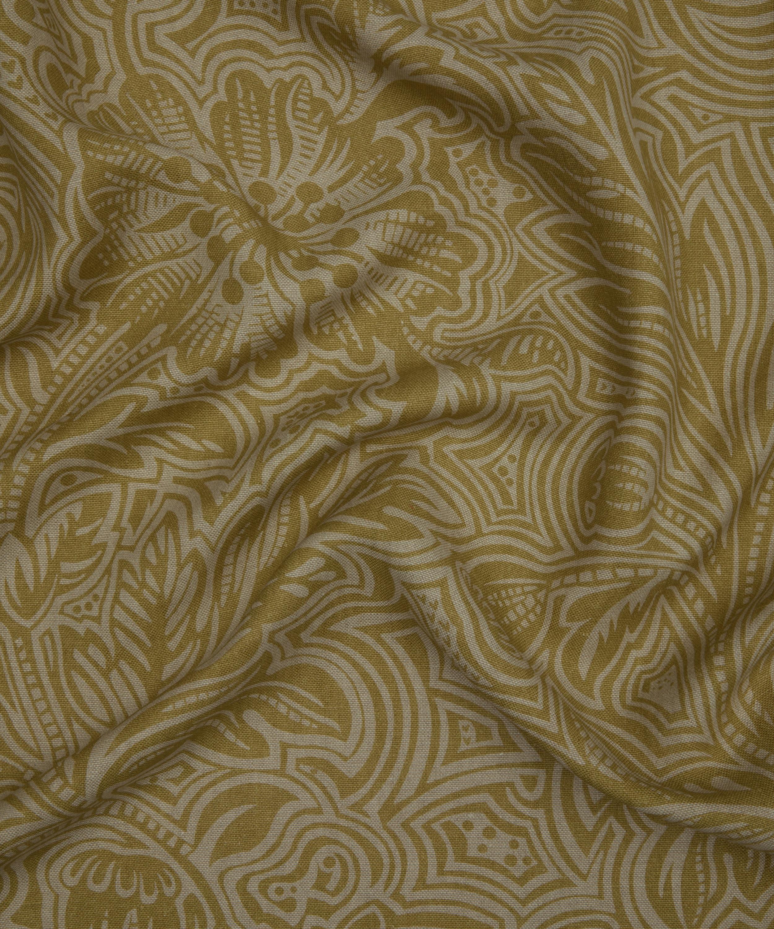 Liberty Fabrics - Etched Bloom Linen in Yarrow image number 3