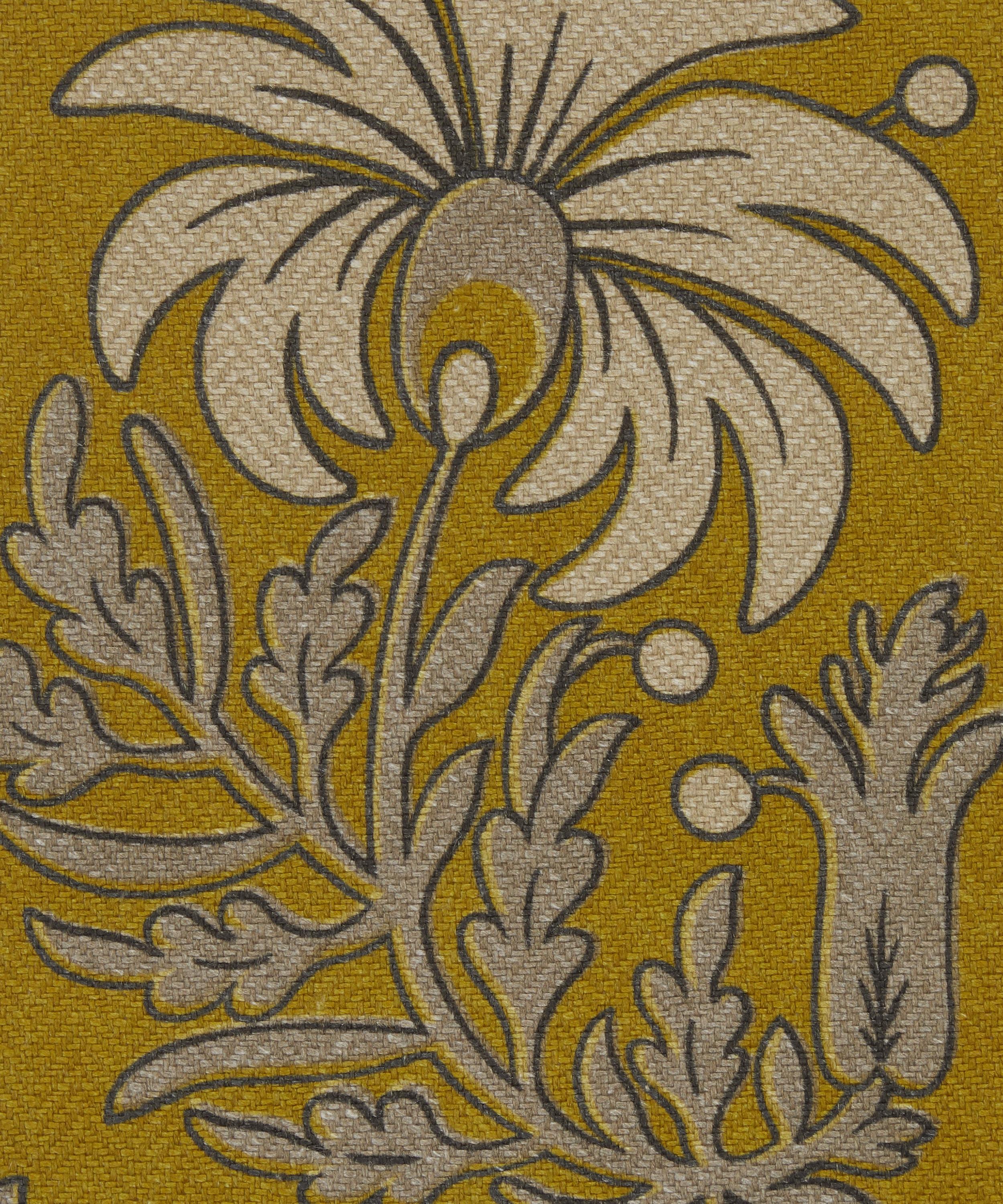 Liberty Interiors - Palm Parade Linen in Fennel image number 0