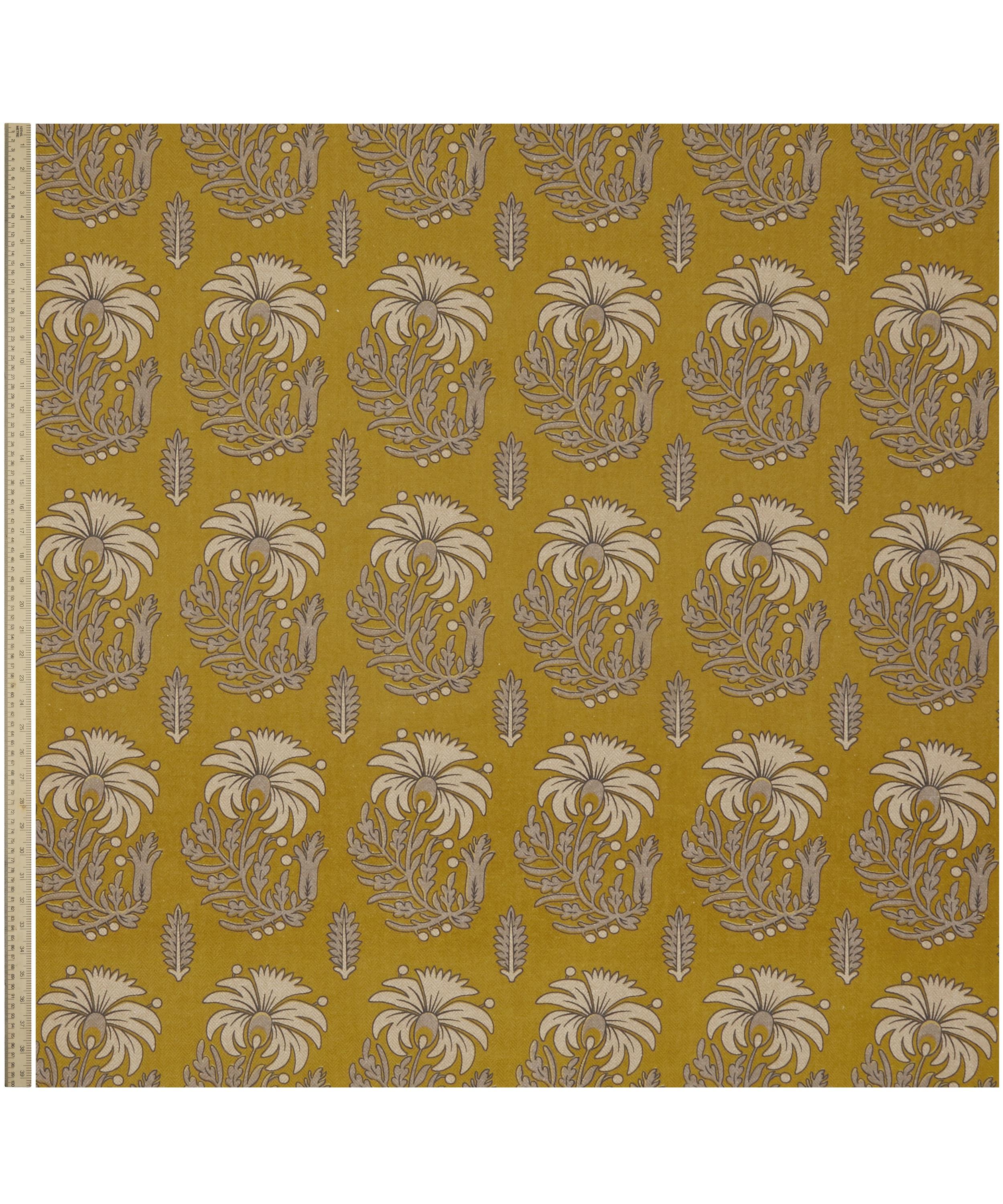 Liberty Interiors - Palm Parade Linen in Fennel image number 1