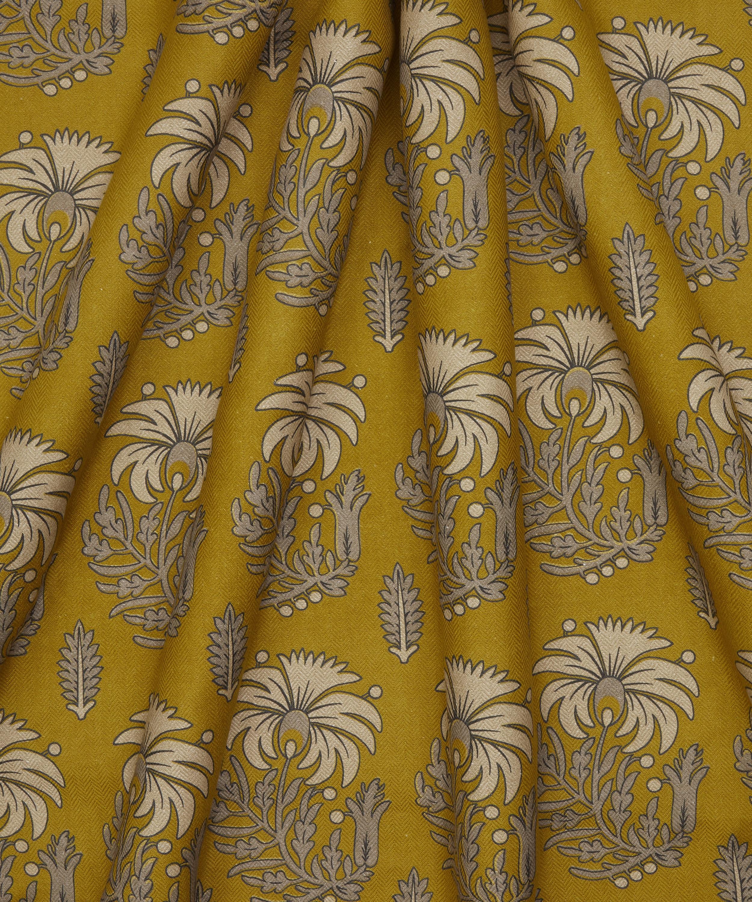 Liberty Interiors - Palm Parade Linen in Fennel image number 2