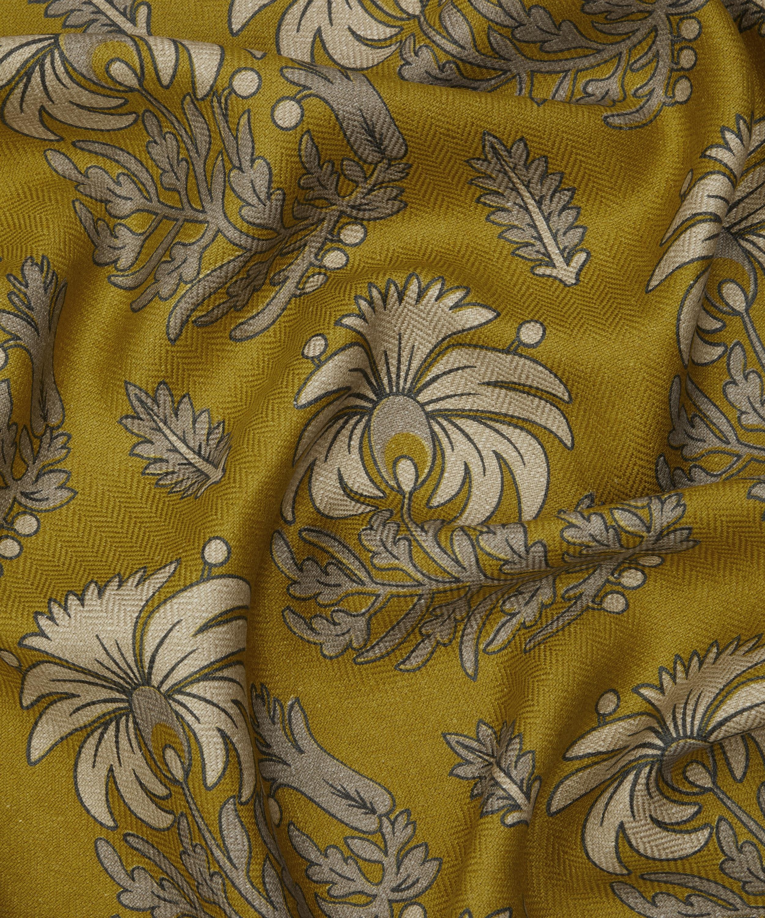 Liberty Interiors - Palm Parade Linen in Fennel image number 4