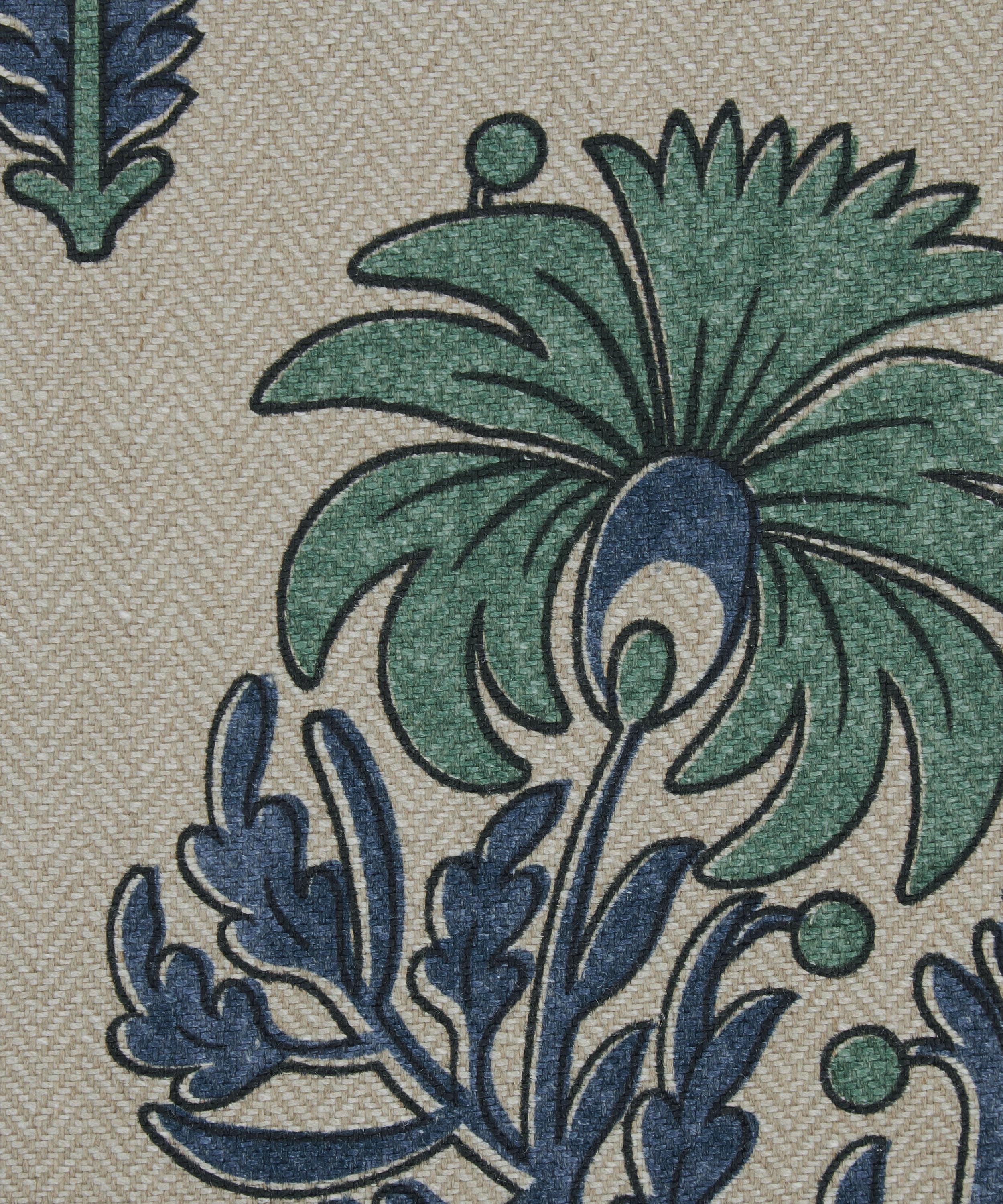 Liberty Interiors - Palm Parade Linen in Jade image number 0