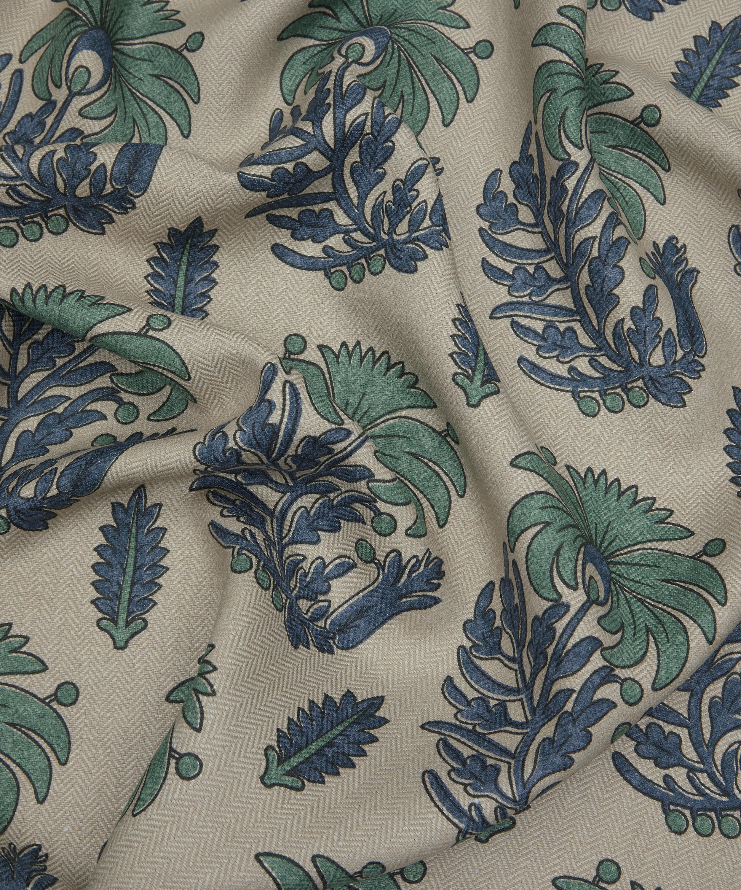 Liberty Interiors - Palm Parade Linen in Jade image number 3