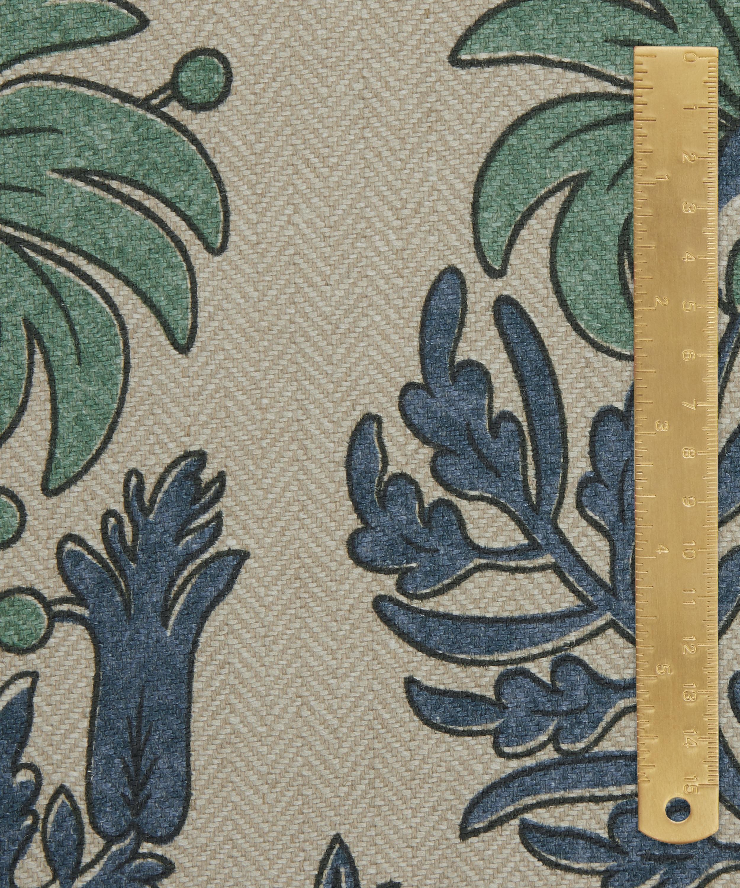 Liberty Interiors - Palm Parade Linen in Jade image number 4