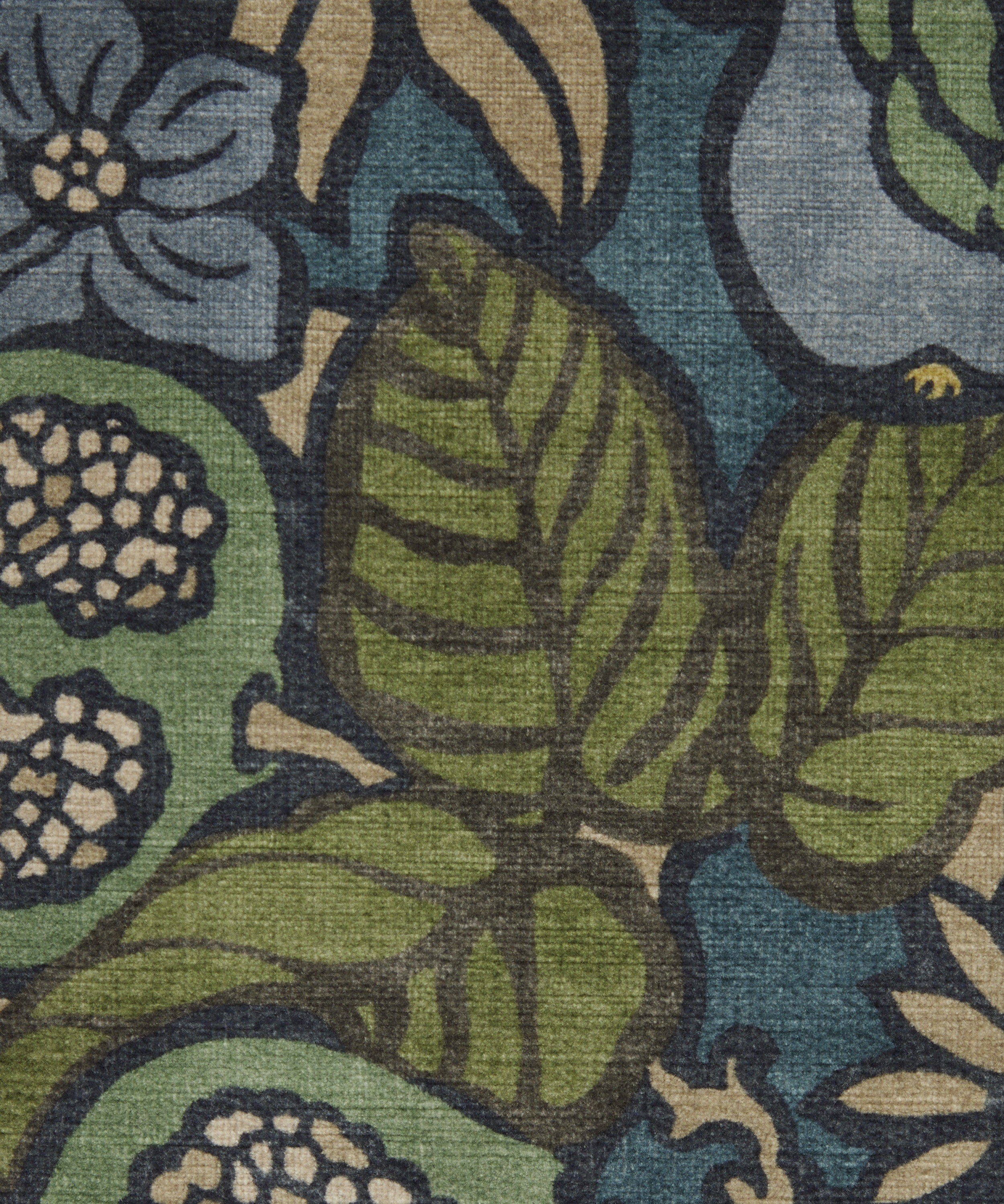 Liberty Interiors - Pomegranate Garden Velvet in Artichoke image number 0