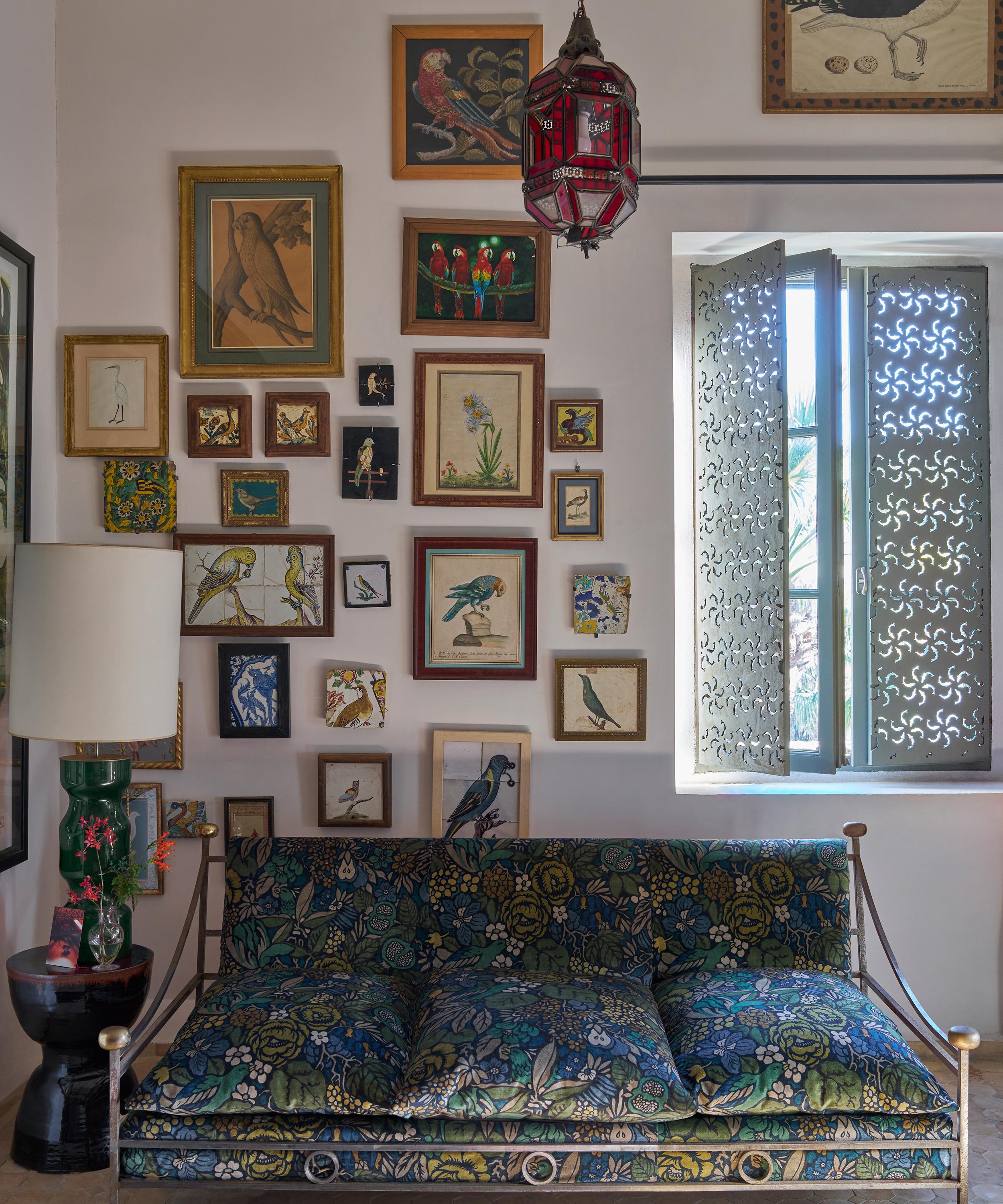 Liberty Interiors - Pomegranate Garden Velvet in Artichoke image number 1