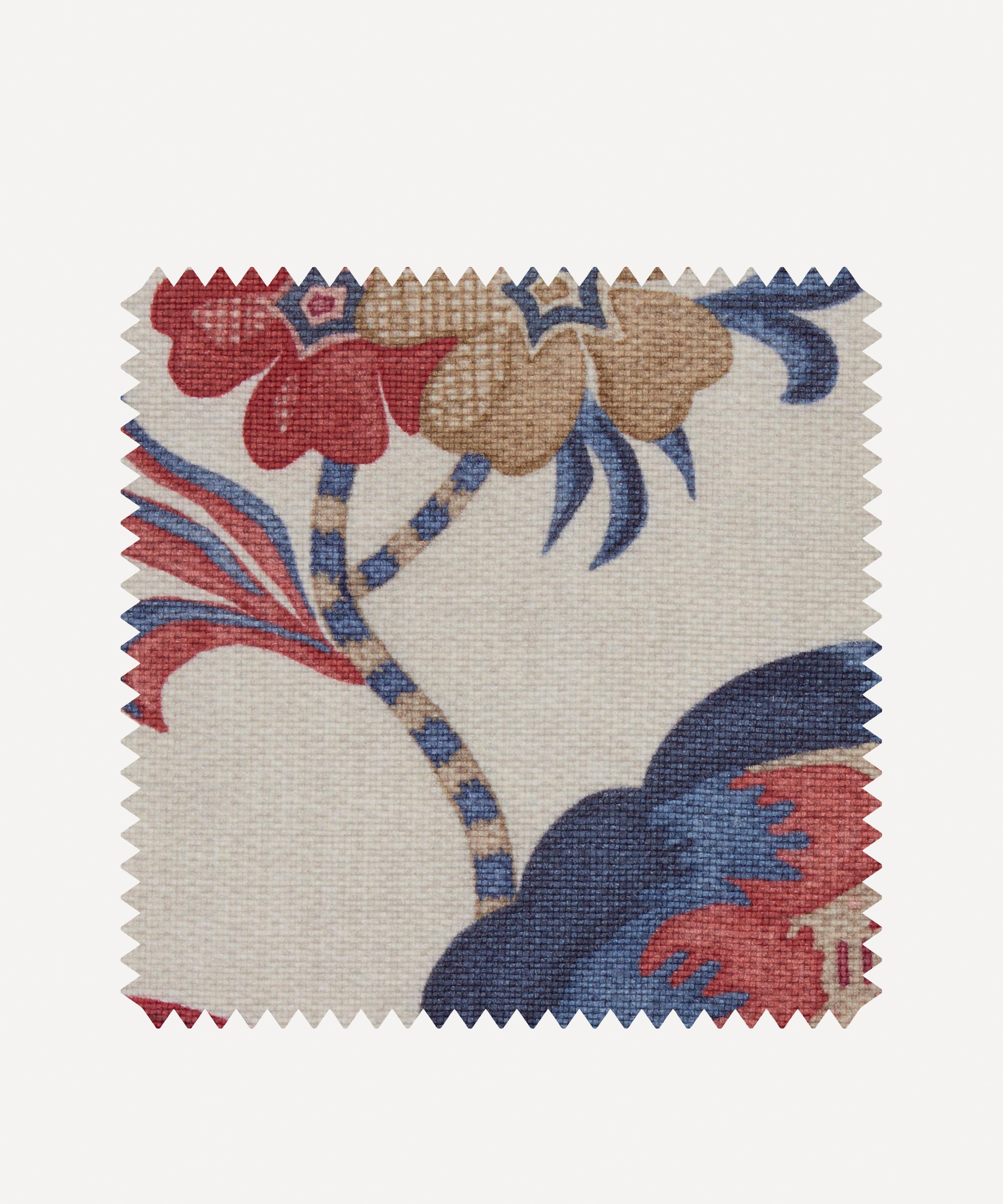 Liberty Interiors - Fabric Swatch - Eden Orchard in Lapis image number 0