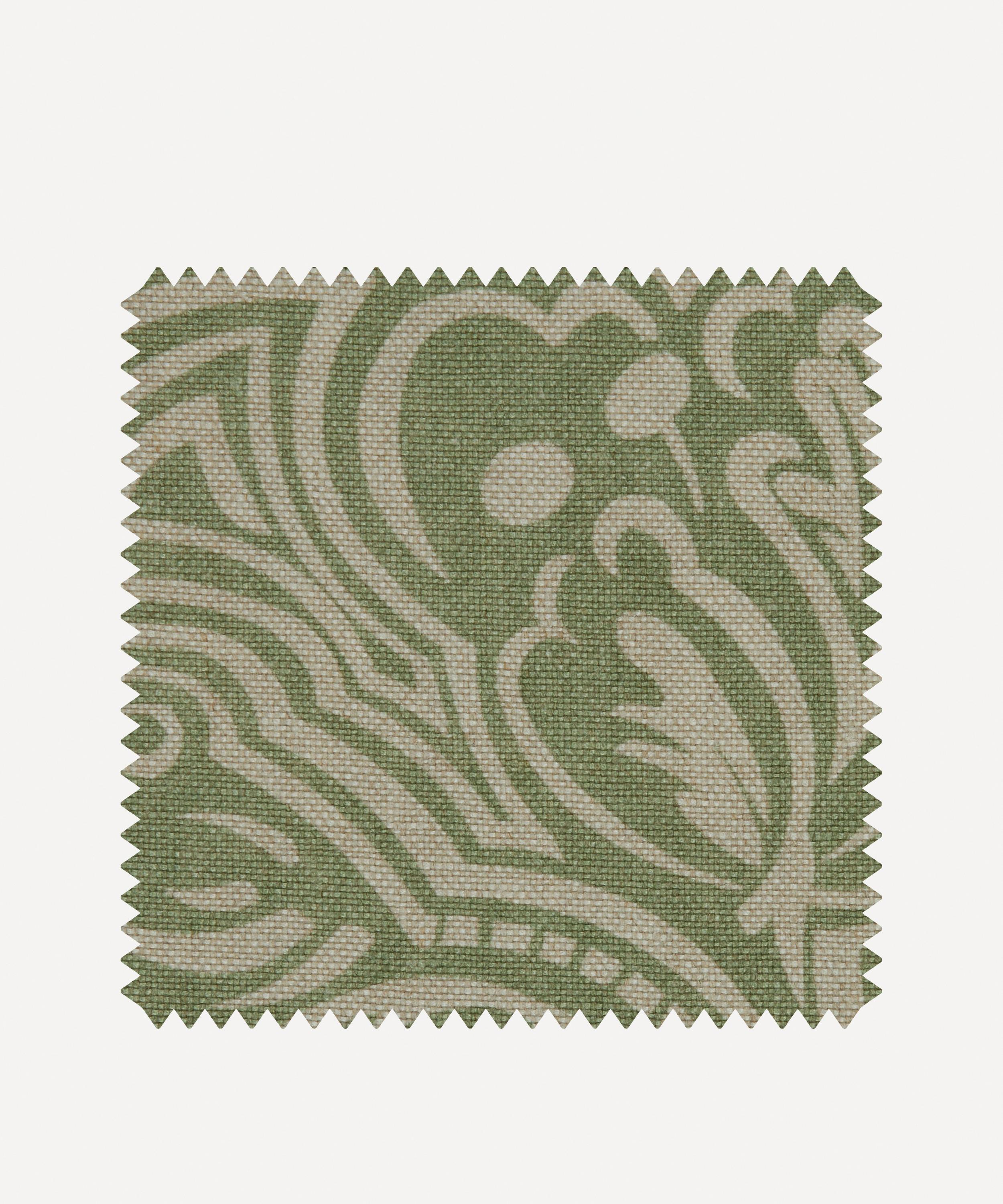 Liberty Fabrics - Fabric Swatch – Etched Bloom in Fern image number 0
