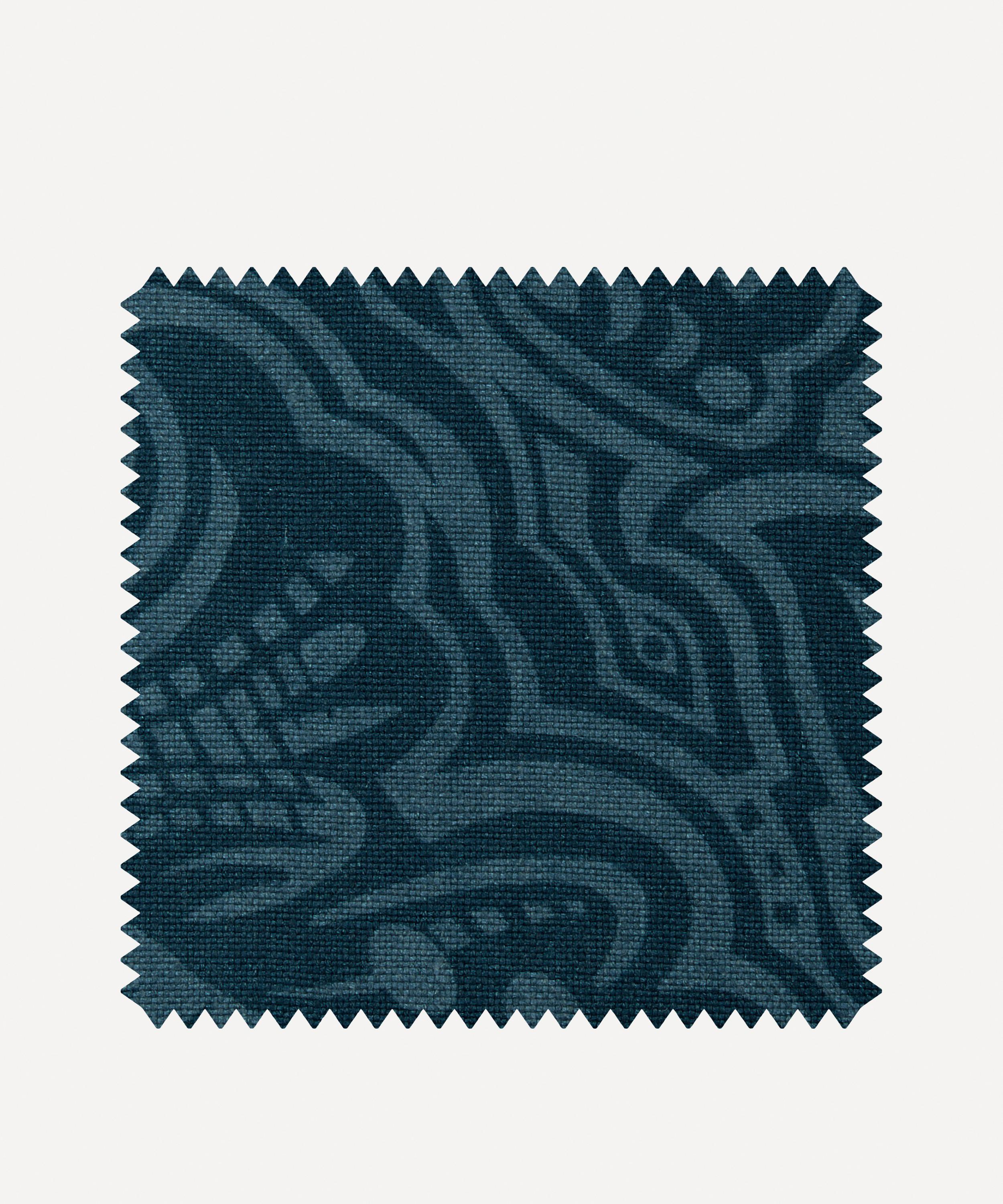 Liberty Fabrics - Fabric Swatch – Etched Bloom in Ink image number 0