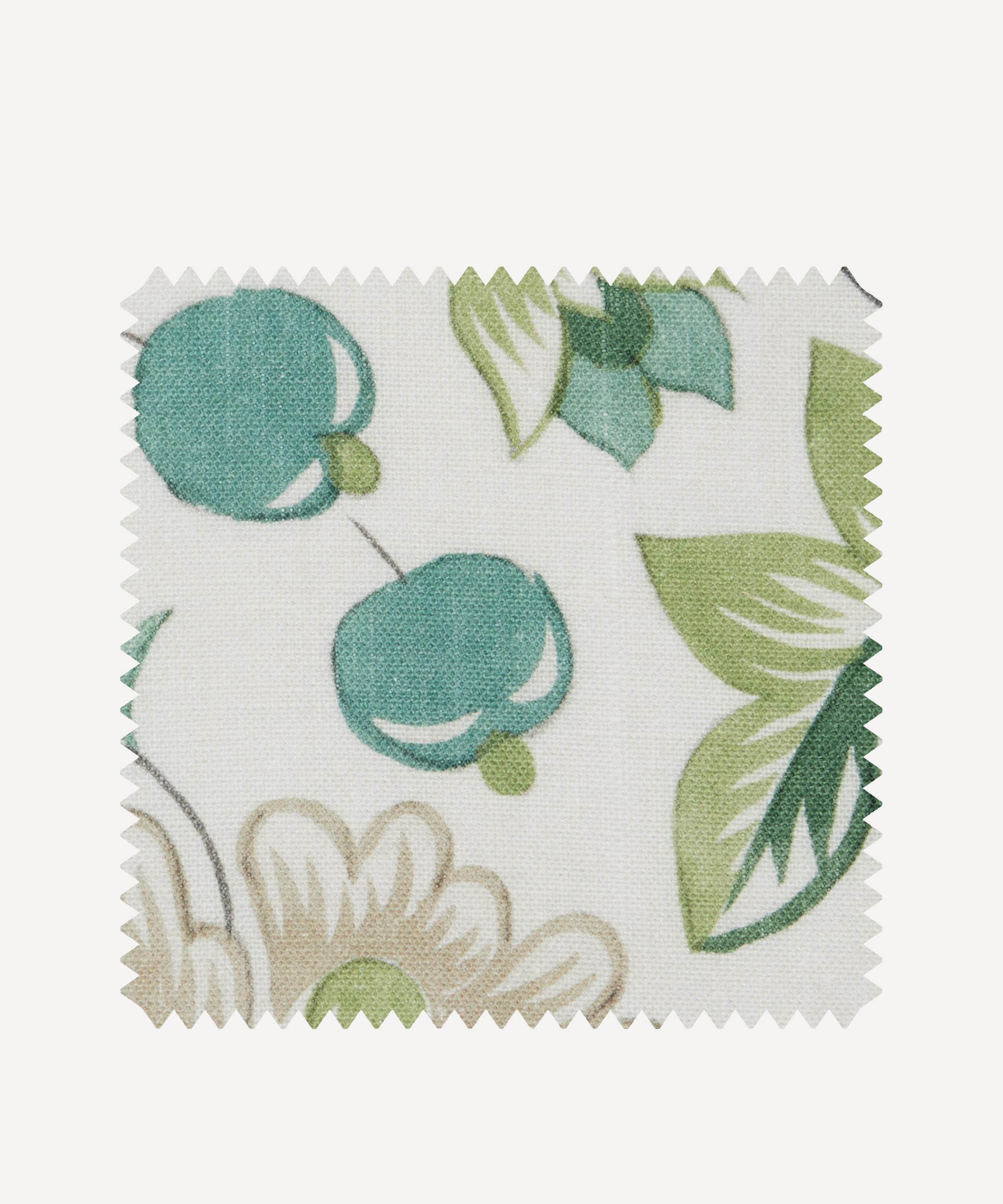 Liberty Fabrics - Fabric Swatch – Feather Trail in Jade image number null