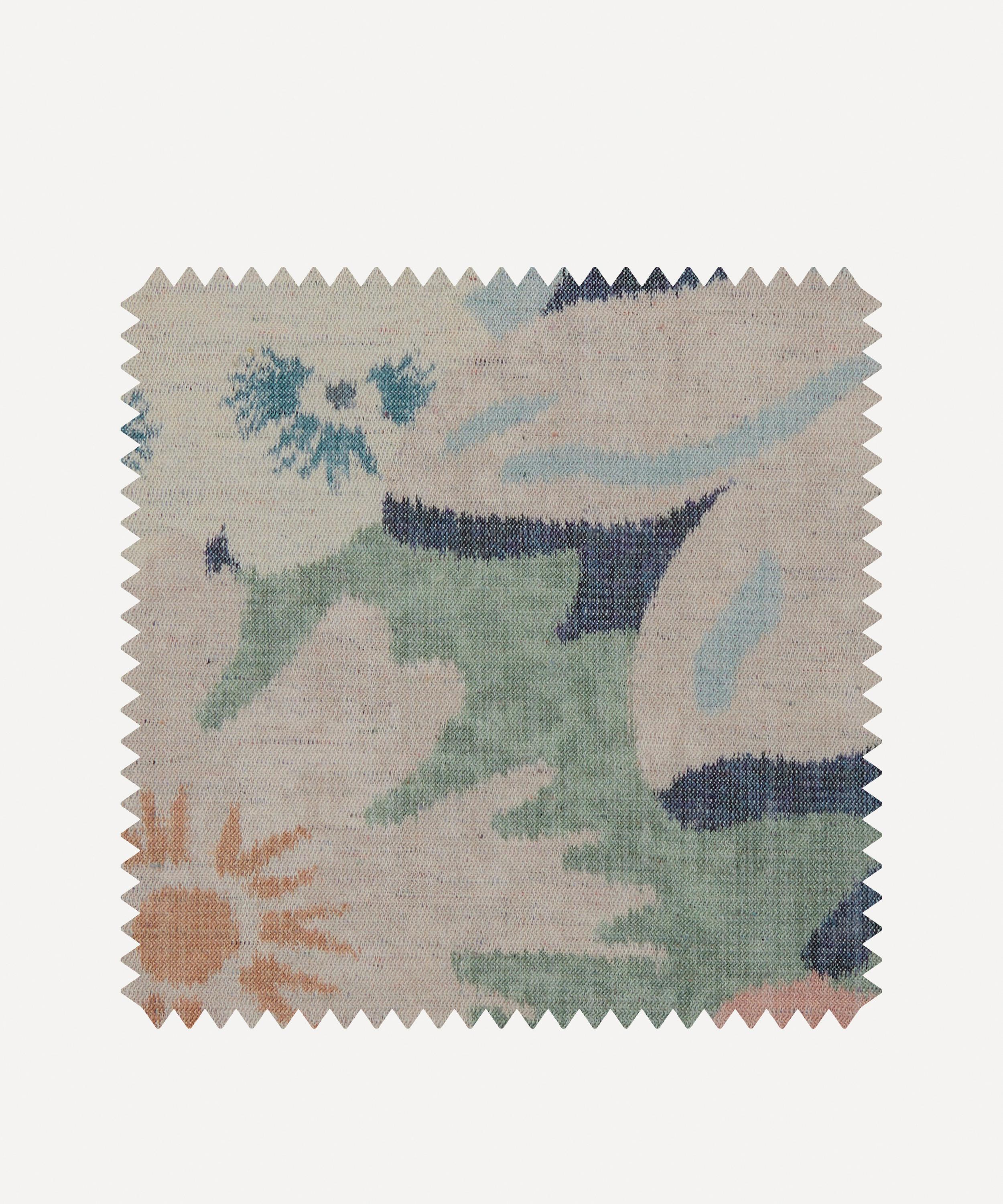 Liberty Interiors - Fabric Swatch – Grand Thorpe in Lichen image number 0