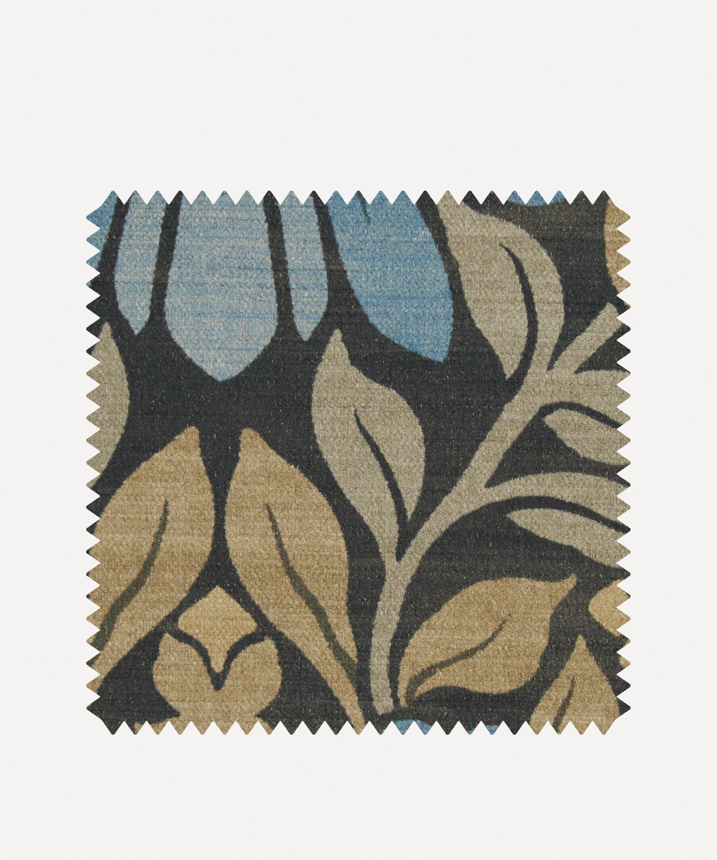 Liberty Interiors - Fabric Swatch &ndash; Moon Garden in Lapis image number 0