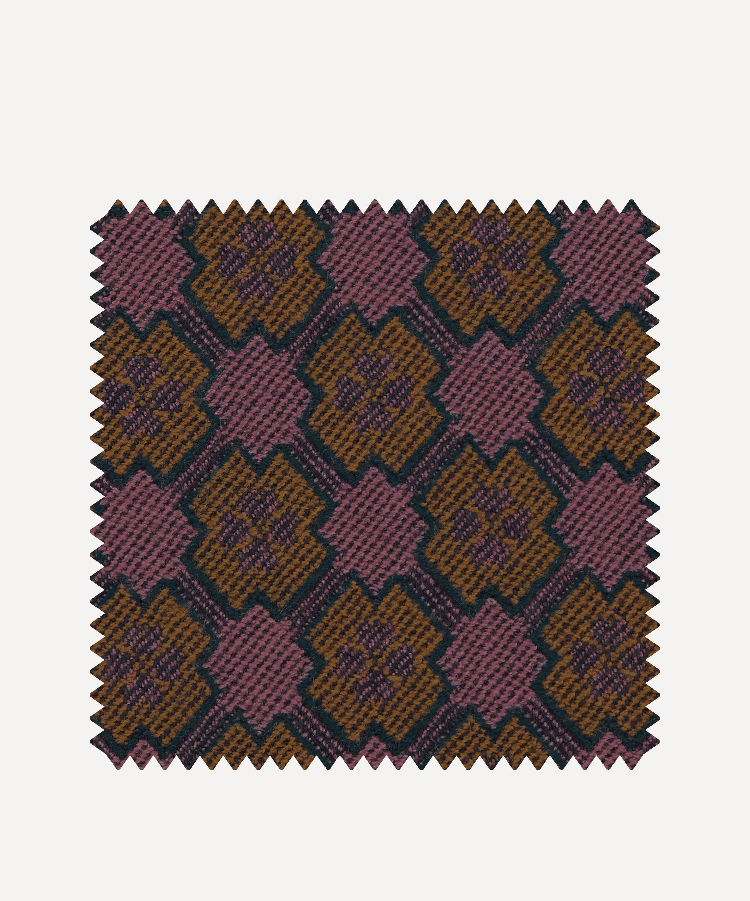 Liberty Interiors - Fabric Swatch - Remy Rose Wool in Sloe image number 0