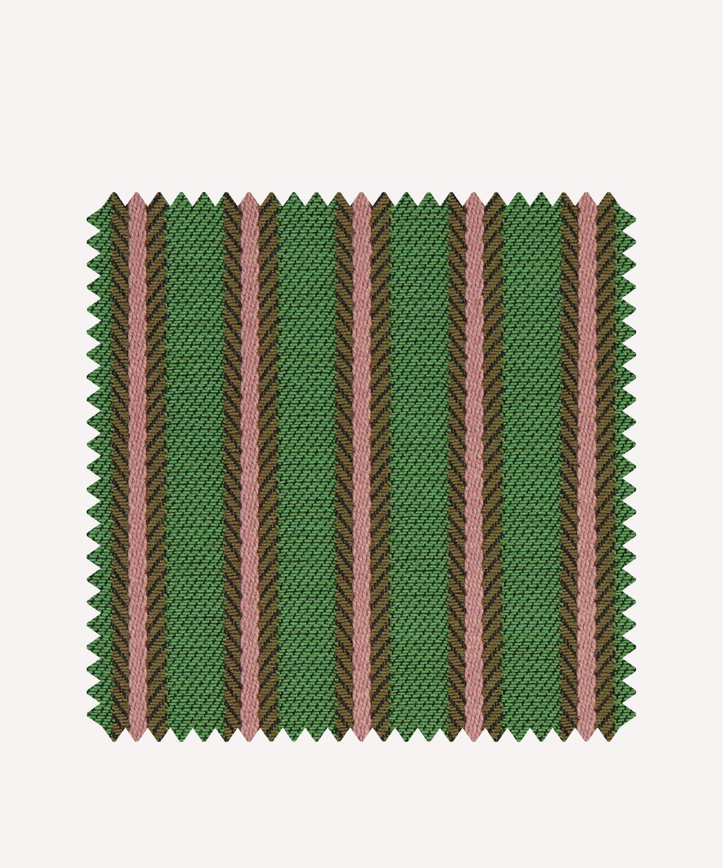 Liberty Interiors - Fabric Swatch - Twill Stripe in Purslane image number 0