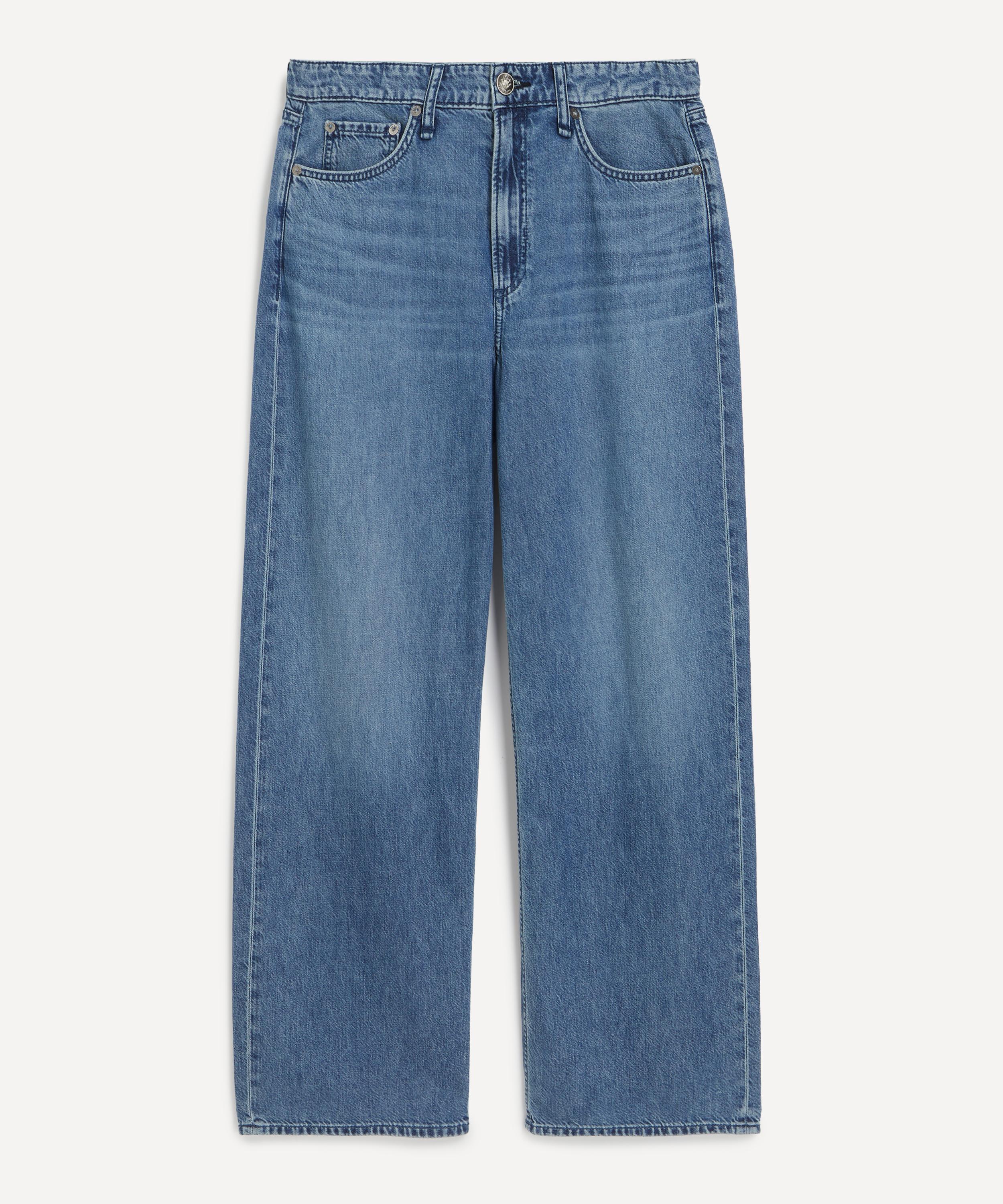 Rag & Bone - Featherweight Logan River Wide-Leg Jeans image number 0