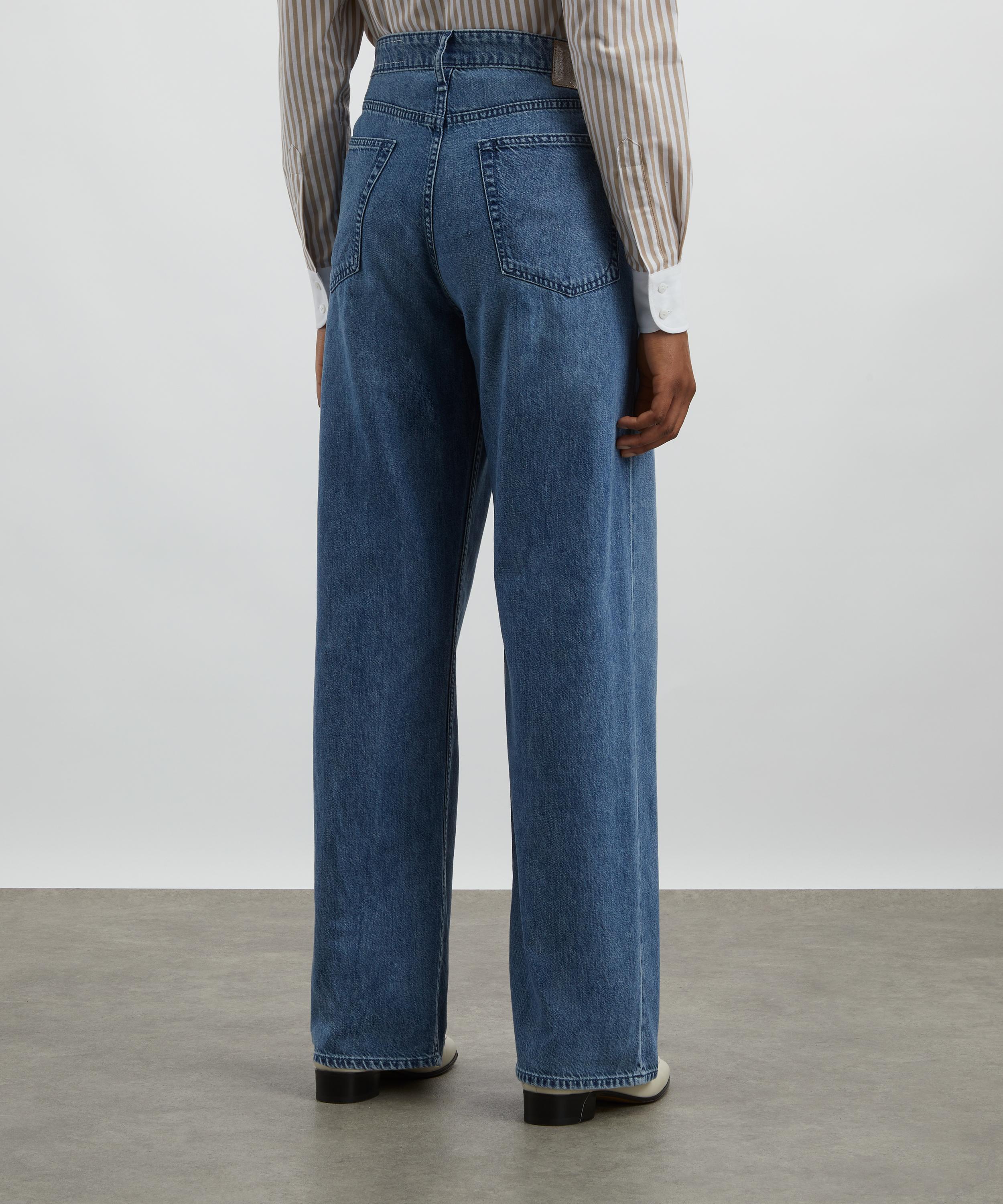 Rag & Bone - Featherweight Logan River Wide-Leg Jeans image number 3