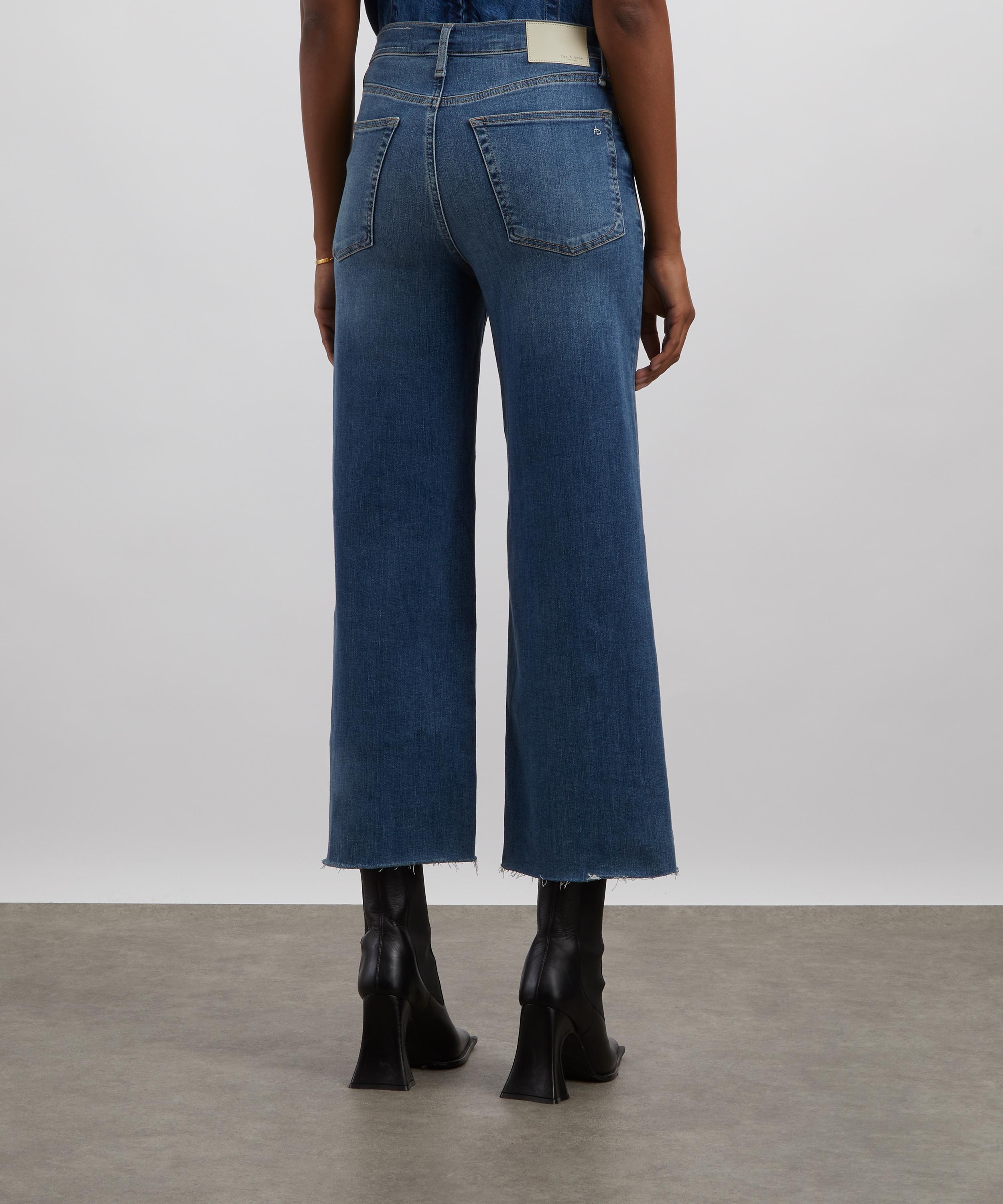 Rag & Bone - Andi Wide Ankle-Length Jeans image number 3