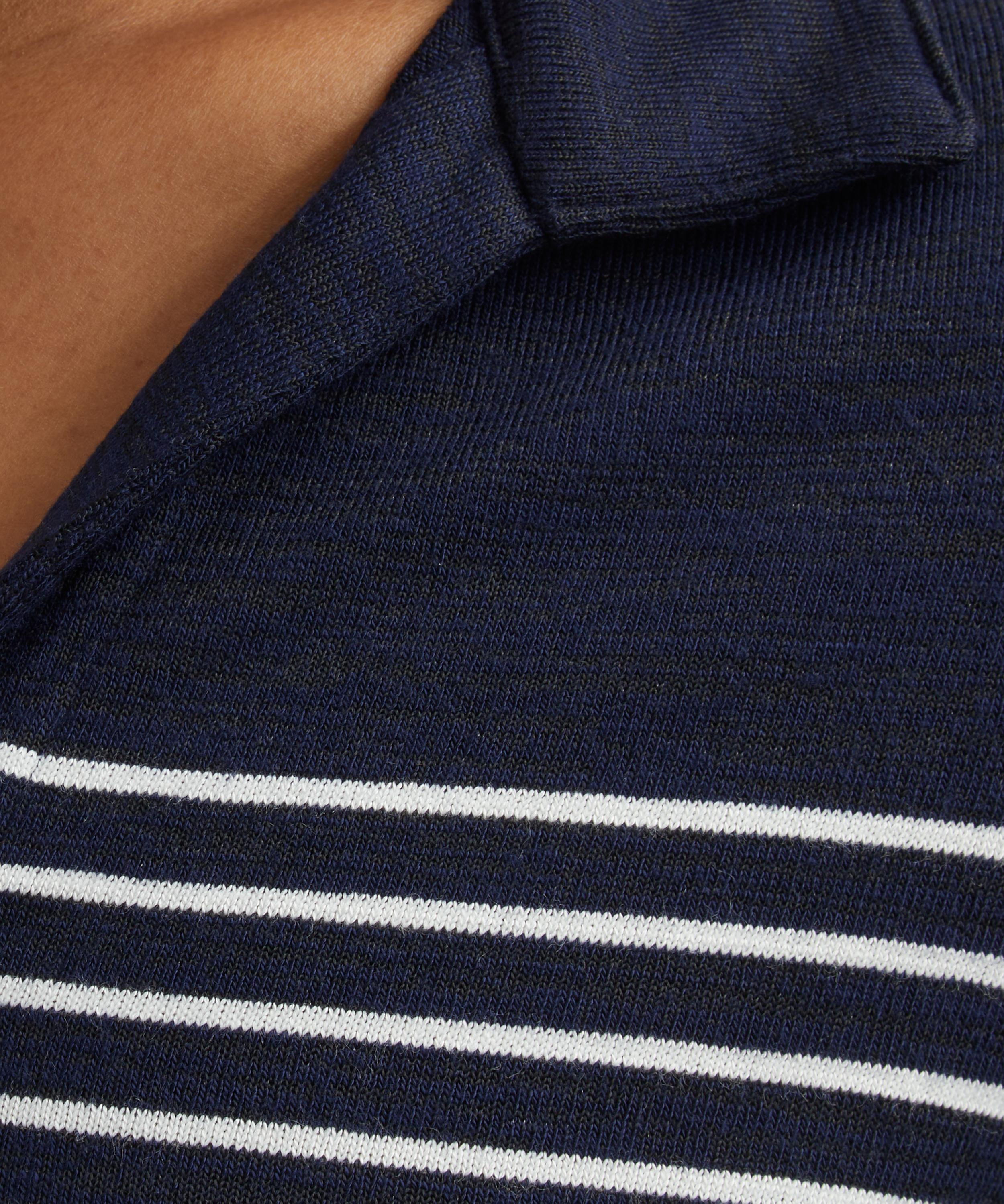 Rag & Bone - The Stripe Knit Short Sleeve Polo image number 4