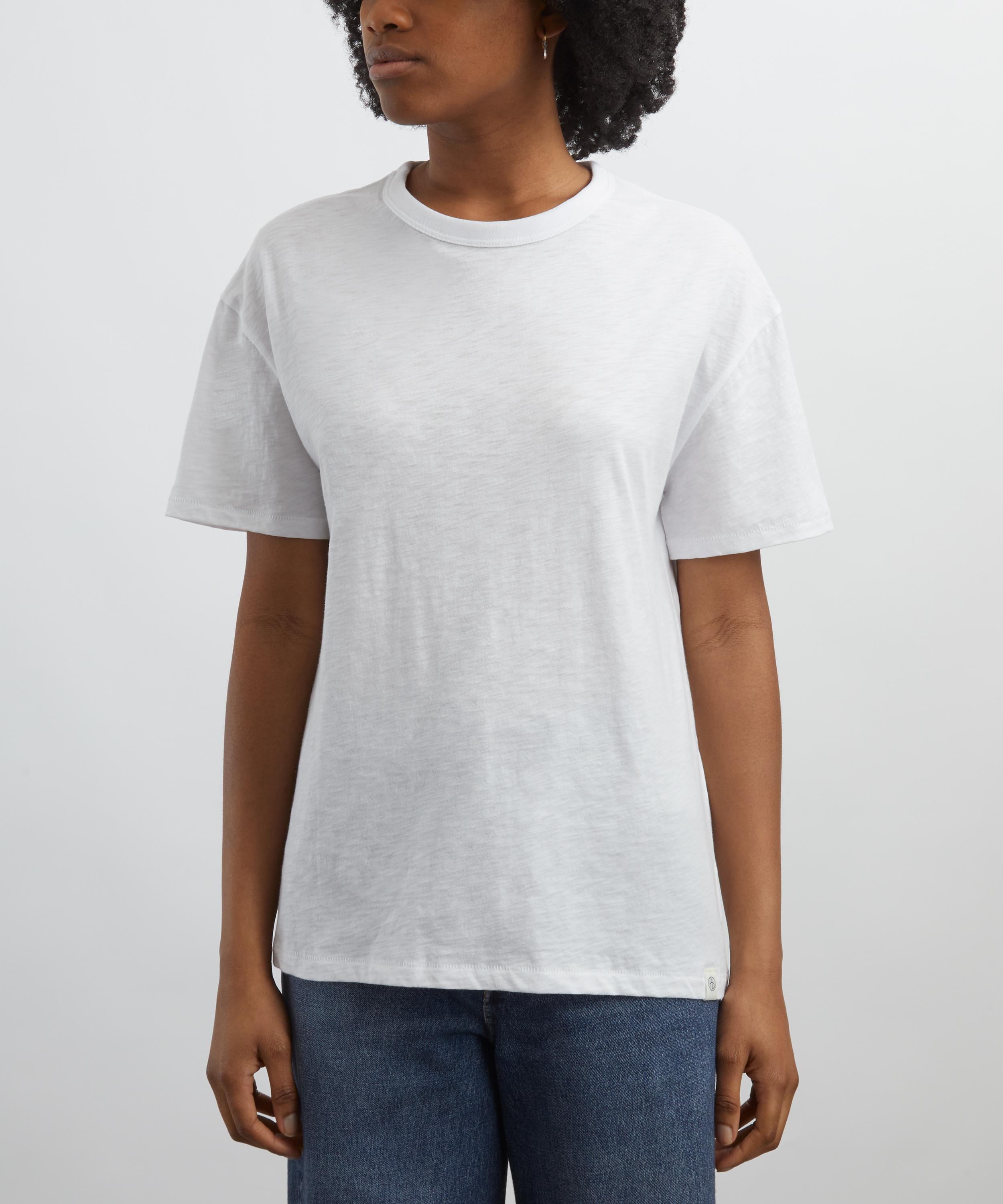 Rag & Bone - The Slub White T-Shirt image number 2